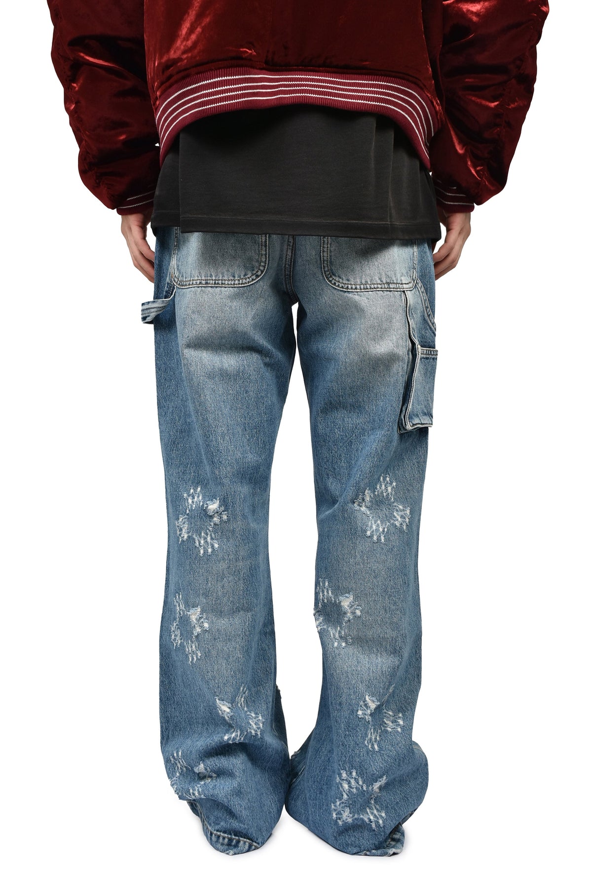 AMIRI アミリ 【本物保証】 デニムパンツ ストリート系 メンズ MA QUAD CARPENTER JEAN / NIGHTFALL
