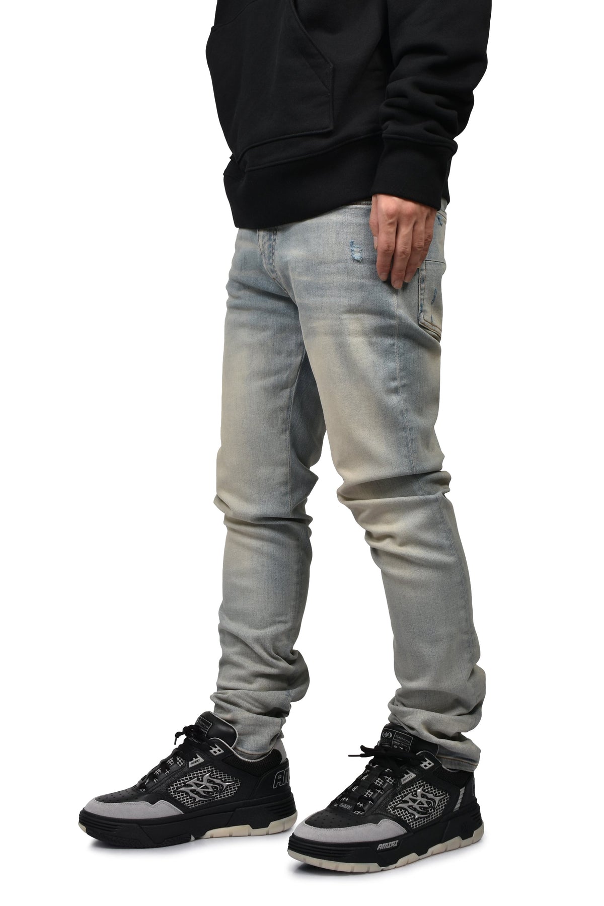 AMIRI アミリ 【本物保証】 デニムパンツ ストリート系 メンズ STACK JEAN / ANTIQUE IND