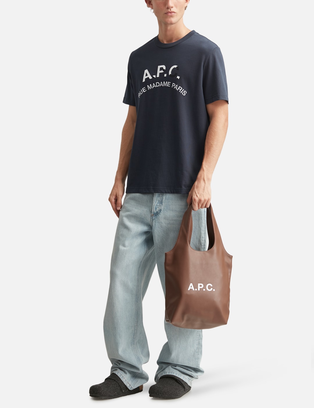 Apc アーペーセー 【本物保証】 トートバッグ ストリート系 ユニセックス Ninon Small Tote Bag