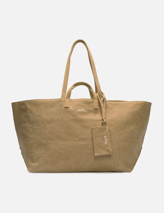 Apc アーペーセー 【本物保証】 トートバッグ  ストリート系 ユニセックス Drummer Toile Bag