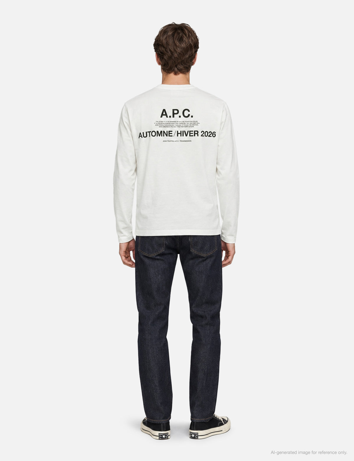 Apc アーペーセー 【本物保証】 Tシャツ ストリート系 ユニセックス Long-Sleeved A.P.C. Autumn/Winter 26 T-Shirt