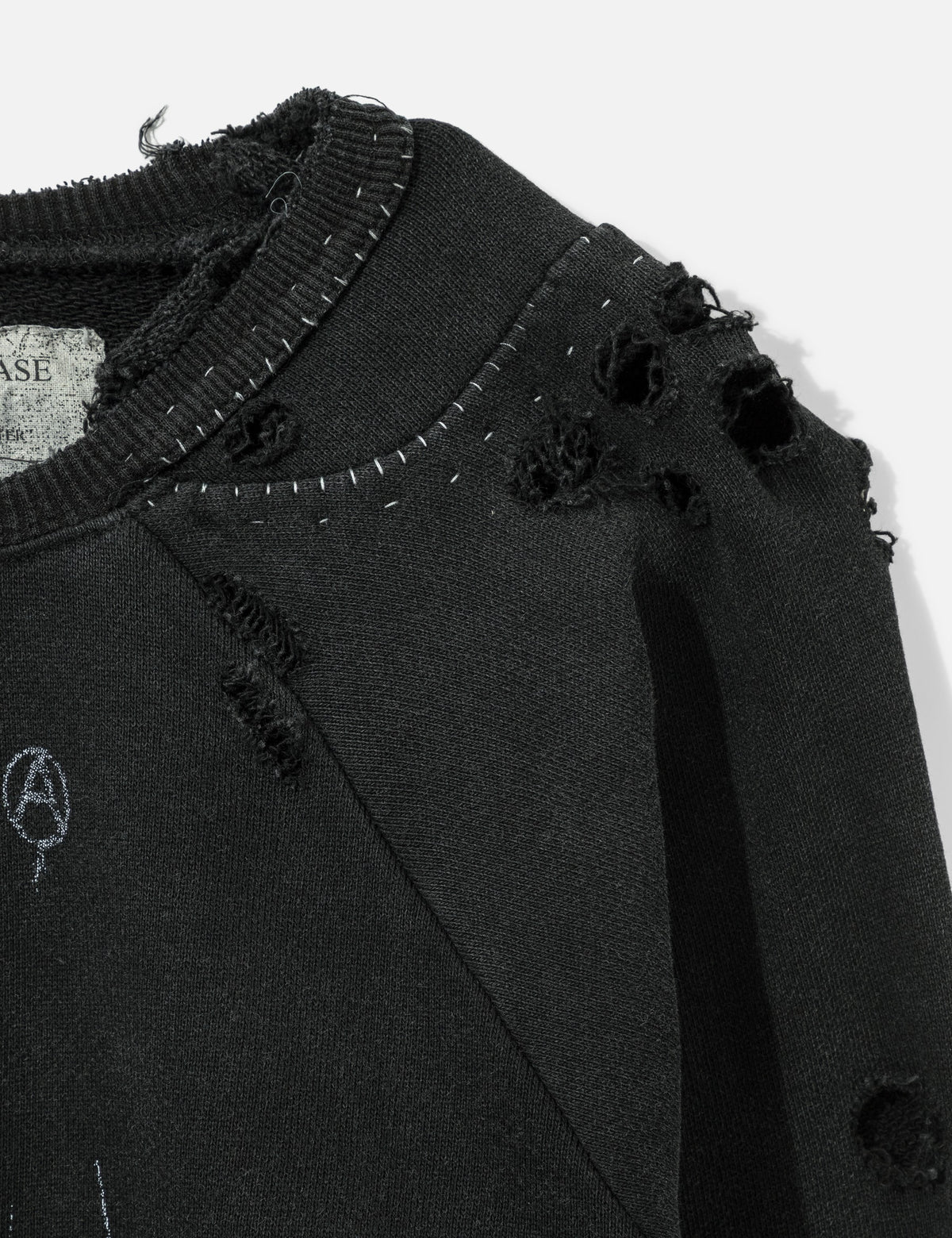 Basketcase バスケットケース 【本物保証】 スウェット ストリート系 ユニセックス Retreat Repaired Crewneck