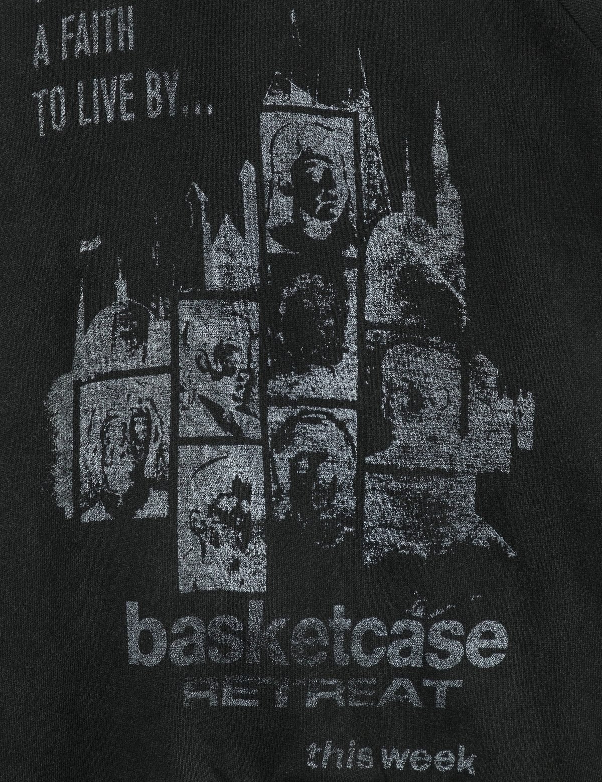 Basketcase バスケットケース 【本物保証】 スウェット ストリート系 ユニセックス Retreat Repaired Crewneck