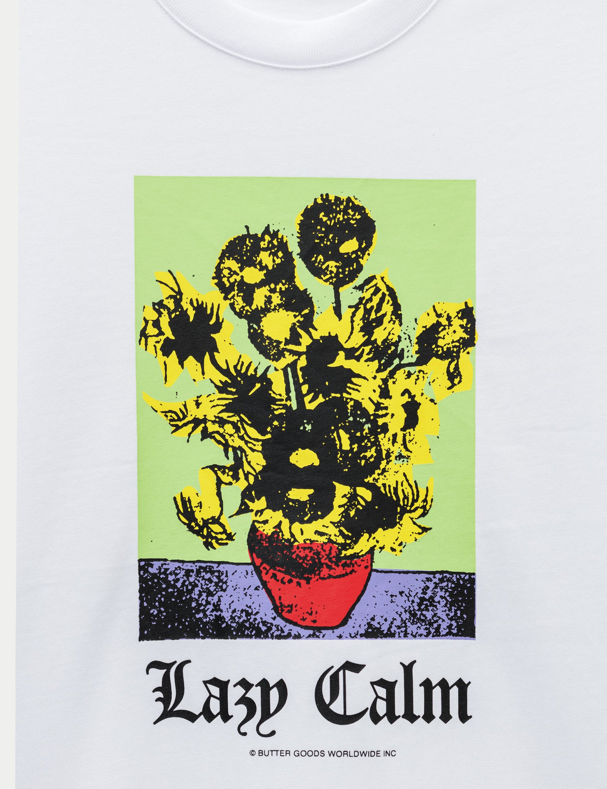 Butter Goods バターグッズ 【本物保証】 Tシャツ ストリート系 メンズ Lazy Calm T-Shirt