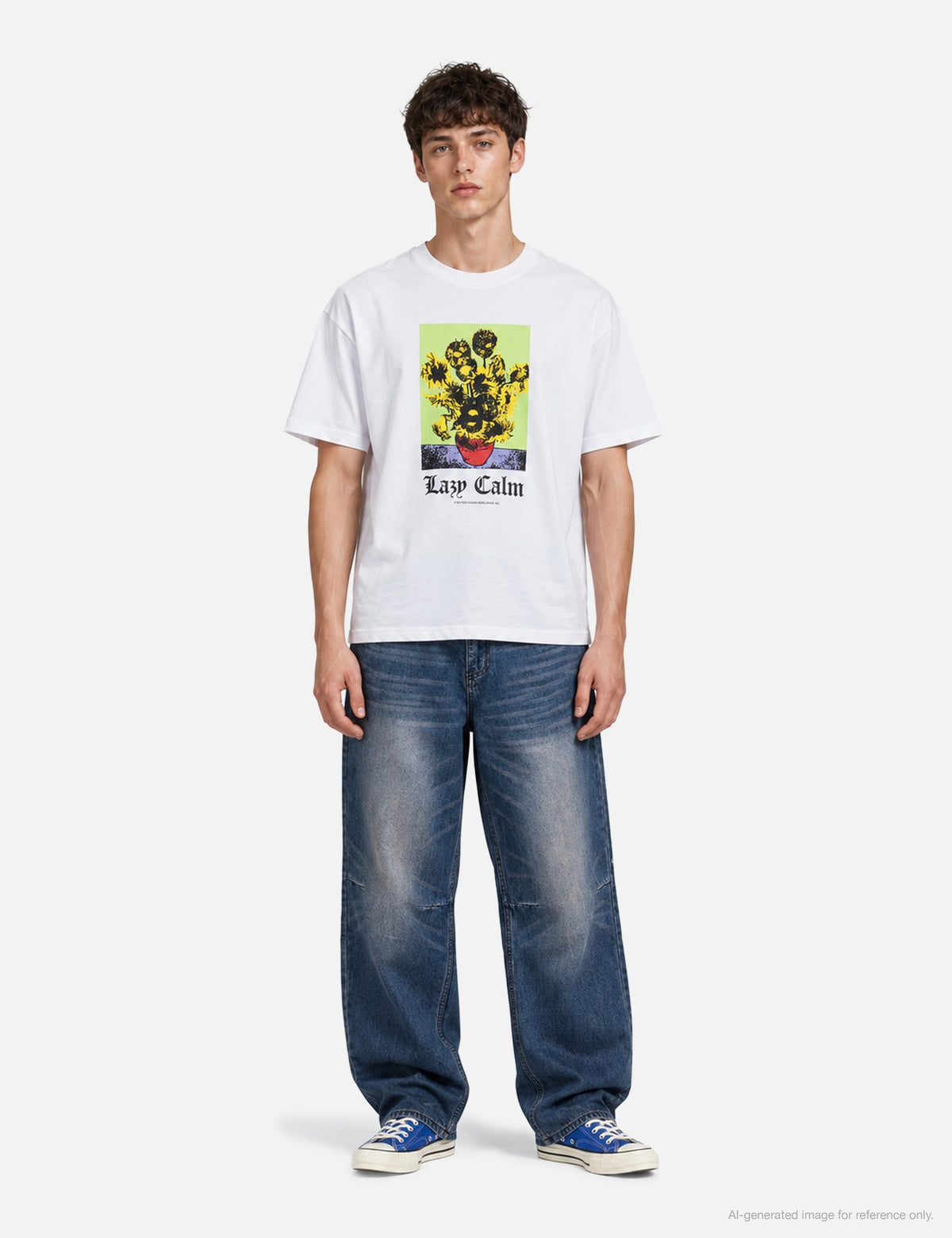 Butter Goods バターグッズ 【本物保証】 Tシャツ ストリート系 メンズ Lazy Calm T-Shirt