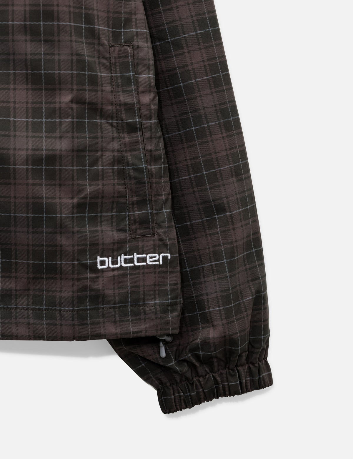 Butter Goods バターグッズ 【本物保証】 ジャケット ストリート系 メンズ Plaid Nylon Jacket