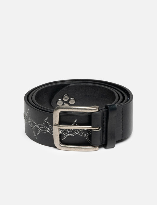 Butter Goods バターグッズ 【本物保証】 ベルト ストリート系 メンズ Barbed Wire Studded Belt