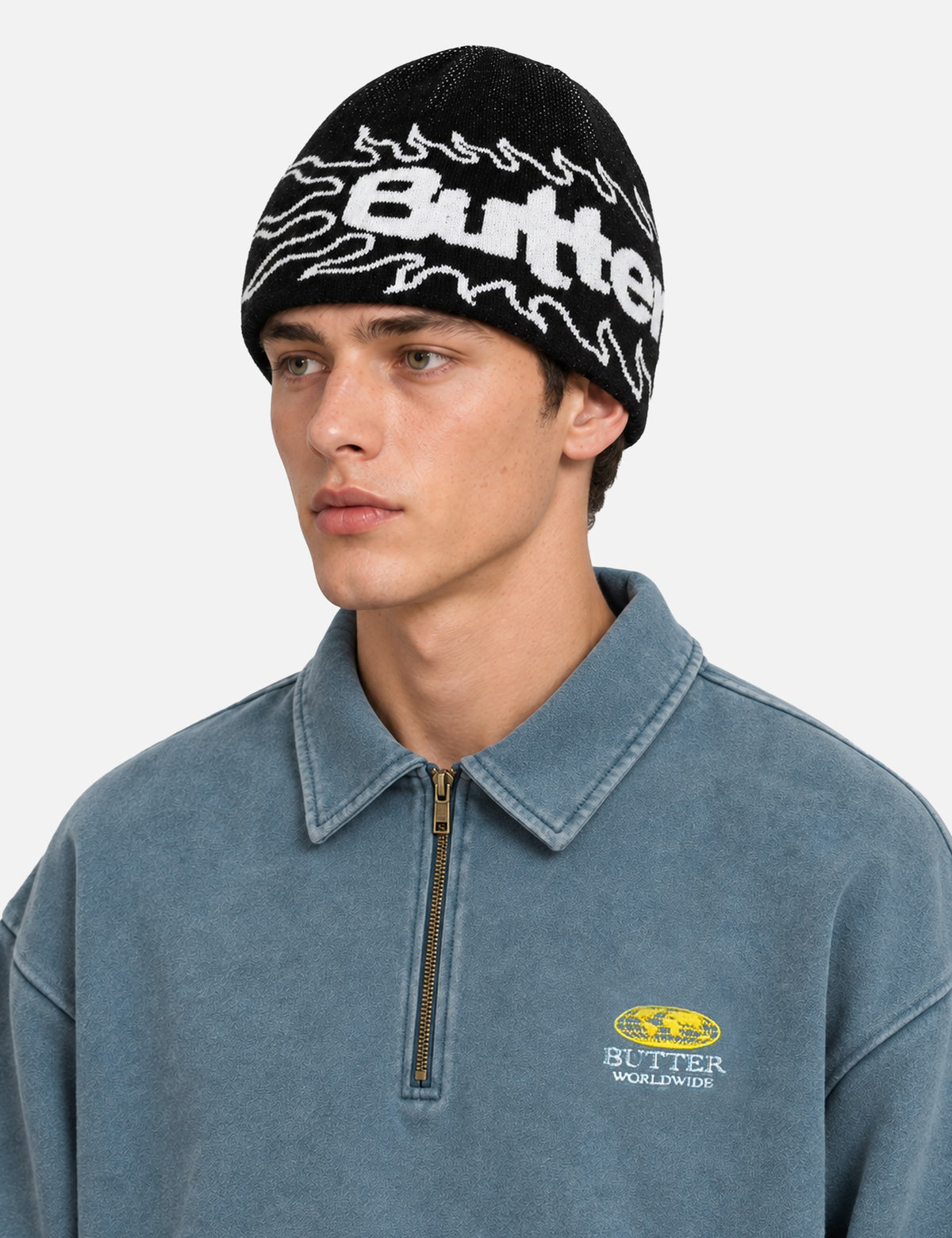 Butter Goods バターグッズ 【本物保証】 ビーニー ストリート系 メンズ Solar Skully Beanie