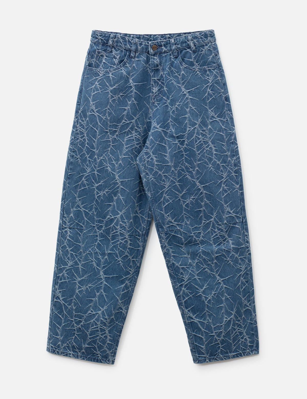 Butter Goods バターグッズ 【本物保証】 デニムパンツ ストリート系 メンズ Thorn Camo Wide Cut Denim Jeans