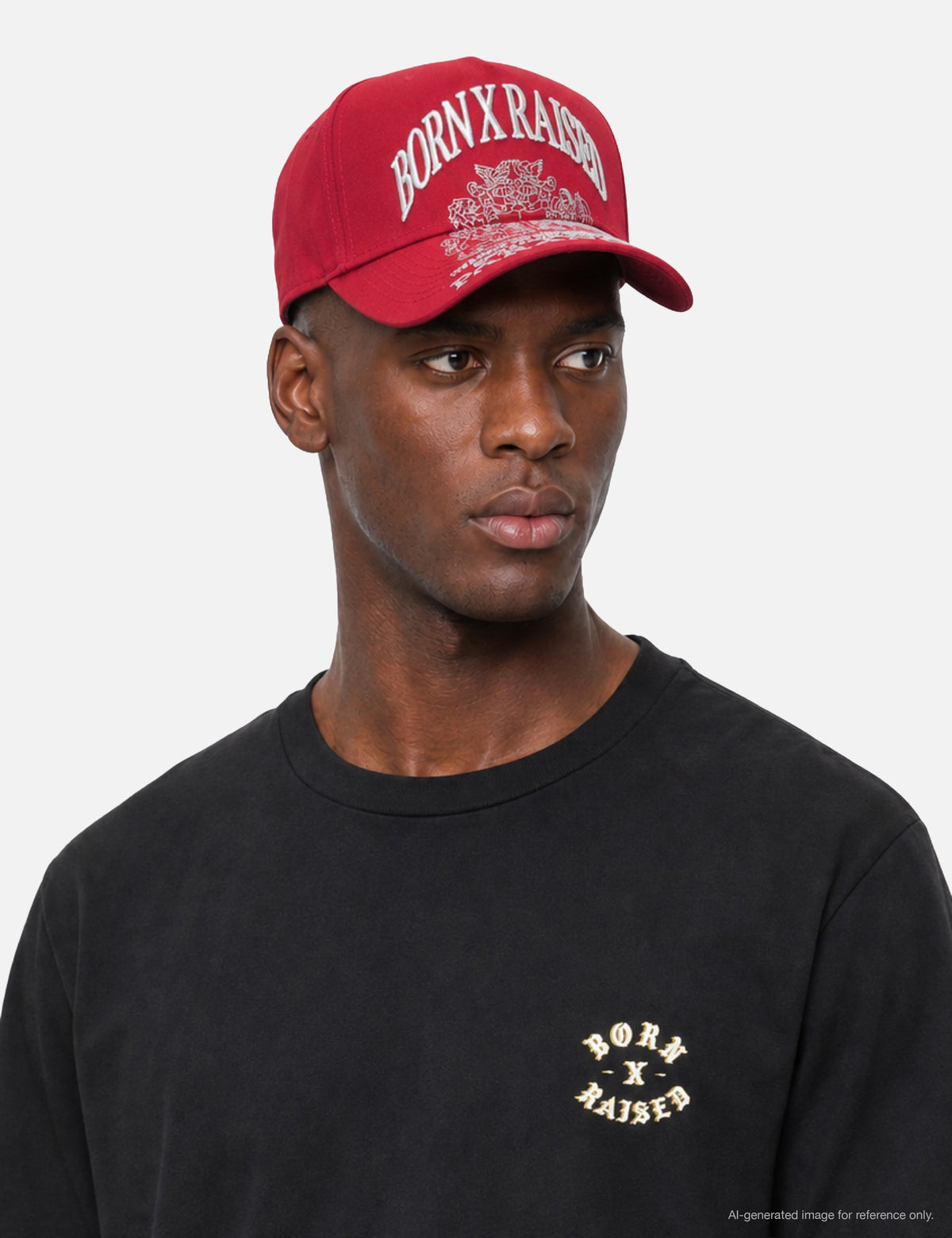 Born X Raised 生まれ x 育てられた 【本物保証】 帽子 ストリート系 メンズ Paranoia Crest Snapback