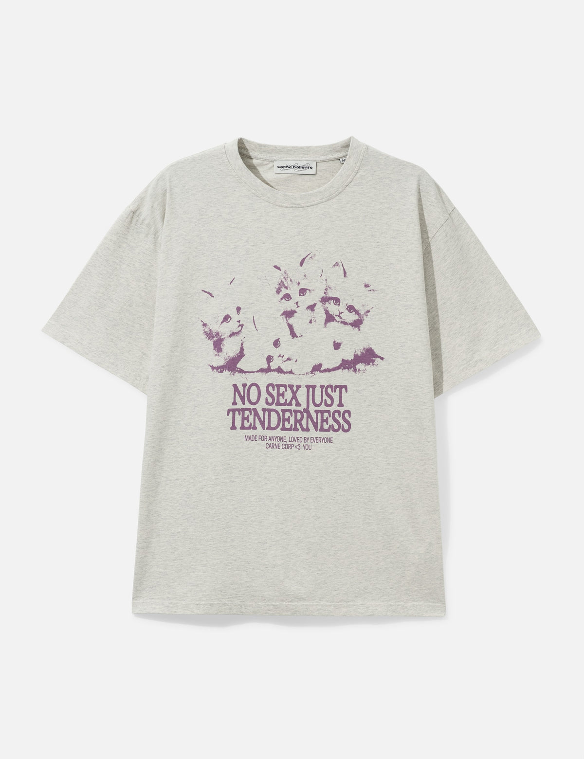 Carne Bollente カルネ・ボレンテ 【本物保証】 Tシャツ ストリート系 ユニセックス Tender Touches