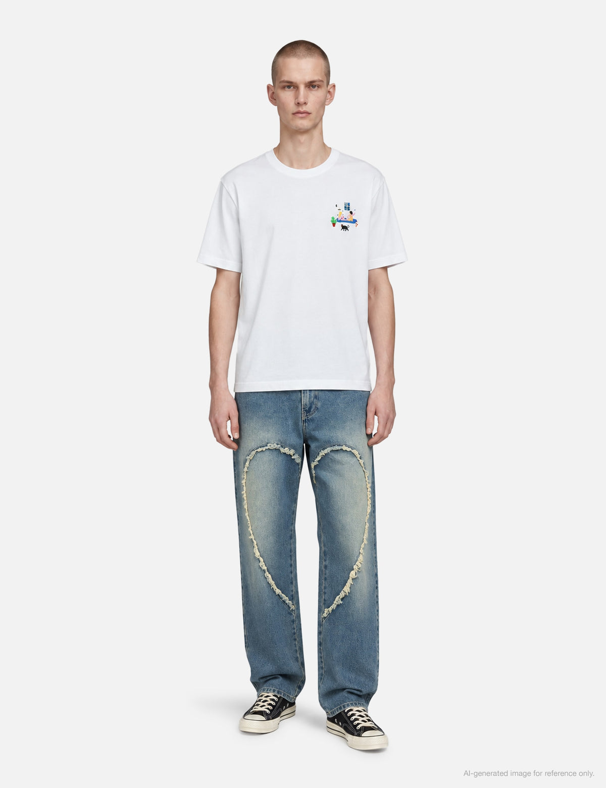 Carne Bollente カルネ・ボレンテ 【本物保証】 Tシャツ ストリート系 ユニセックス Rear Window