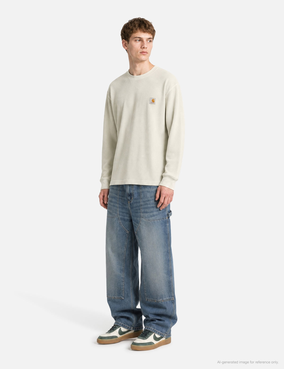Carhartt Work In Progress カーハートワークインプログレス 【本物保証】 Tシャツ ストリート系 メンズ L/S Vista Waffle T-Shirt