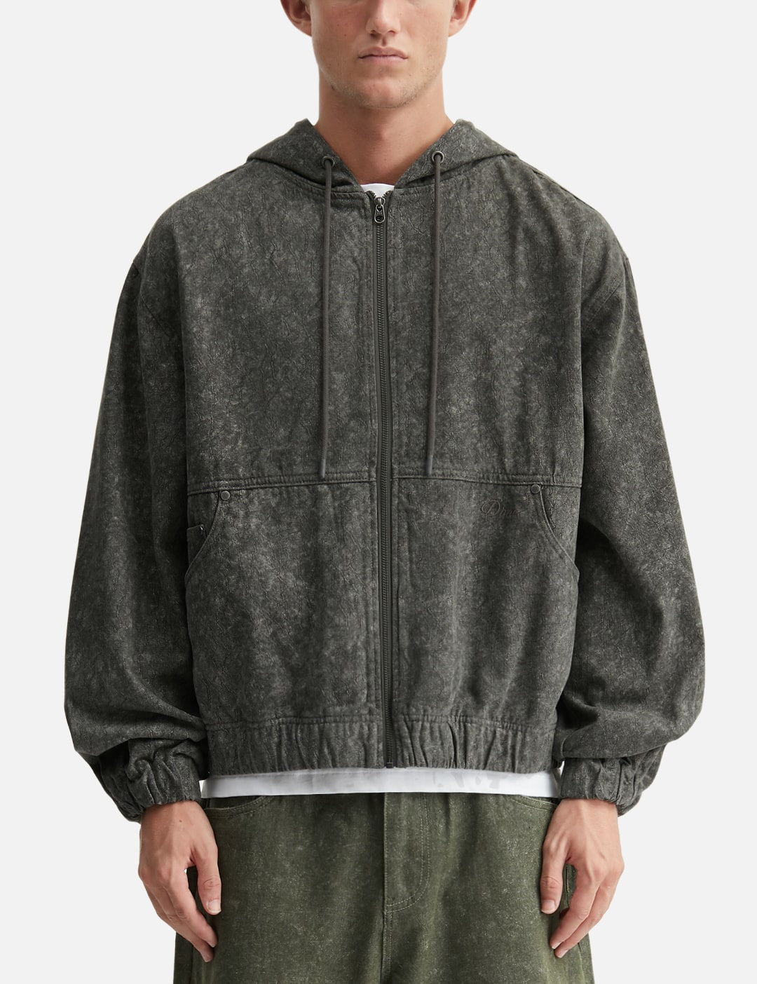 Dime ダイム【本物保証】 パーカー ストリート系 メンズ Hooded Denim Jacket