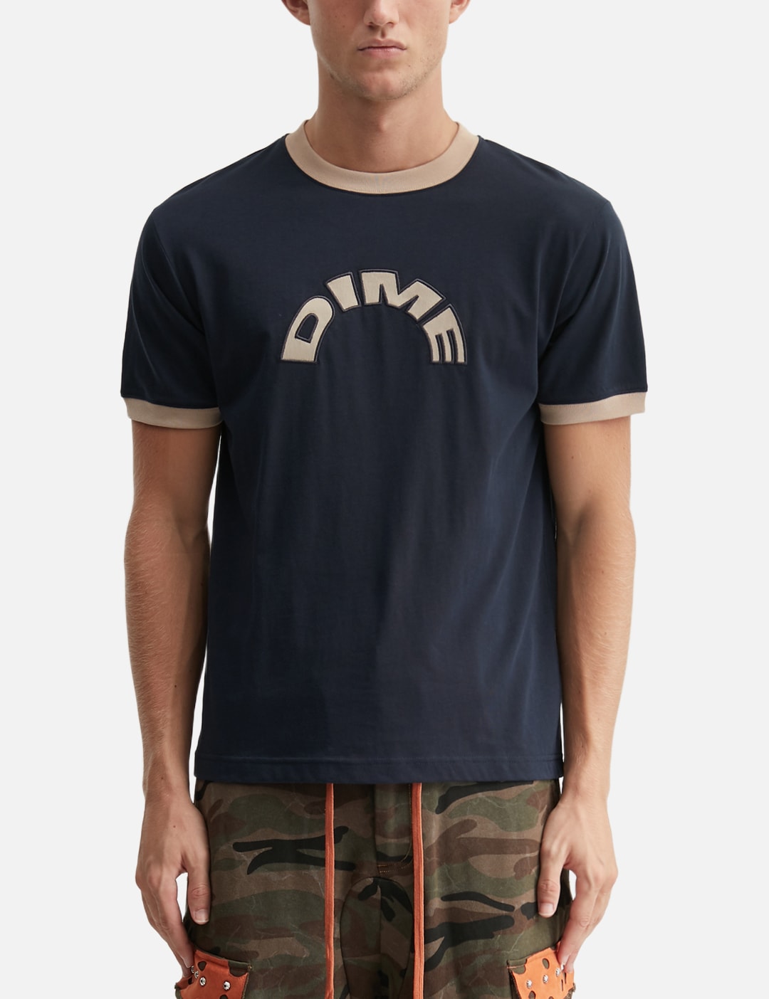 Dime ダイム【本物保証】 Tシャツ ストリート系 メンズ Arch Ringer T-Shirt