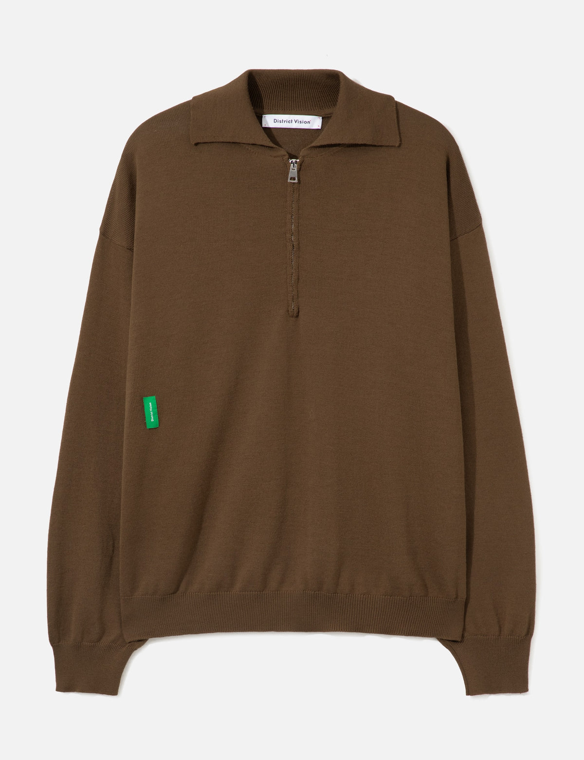 District Vision ディストリクト・ビジョン 【本物保証】 ニットセーター ストリート系 メンズ Merino Wool Quarter Zip Sweater