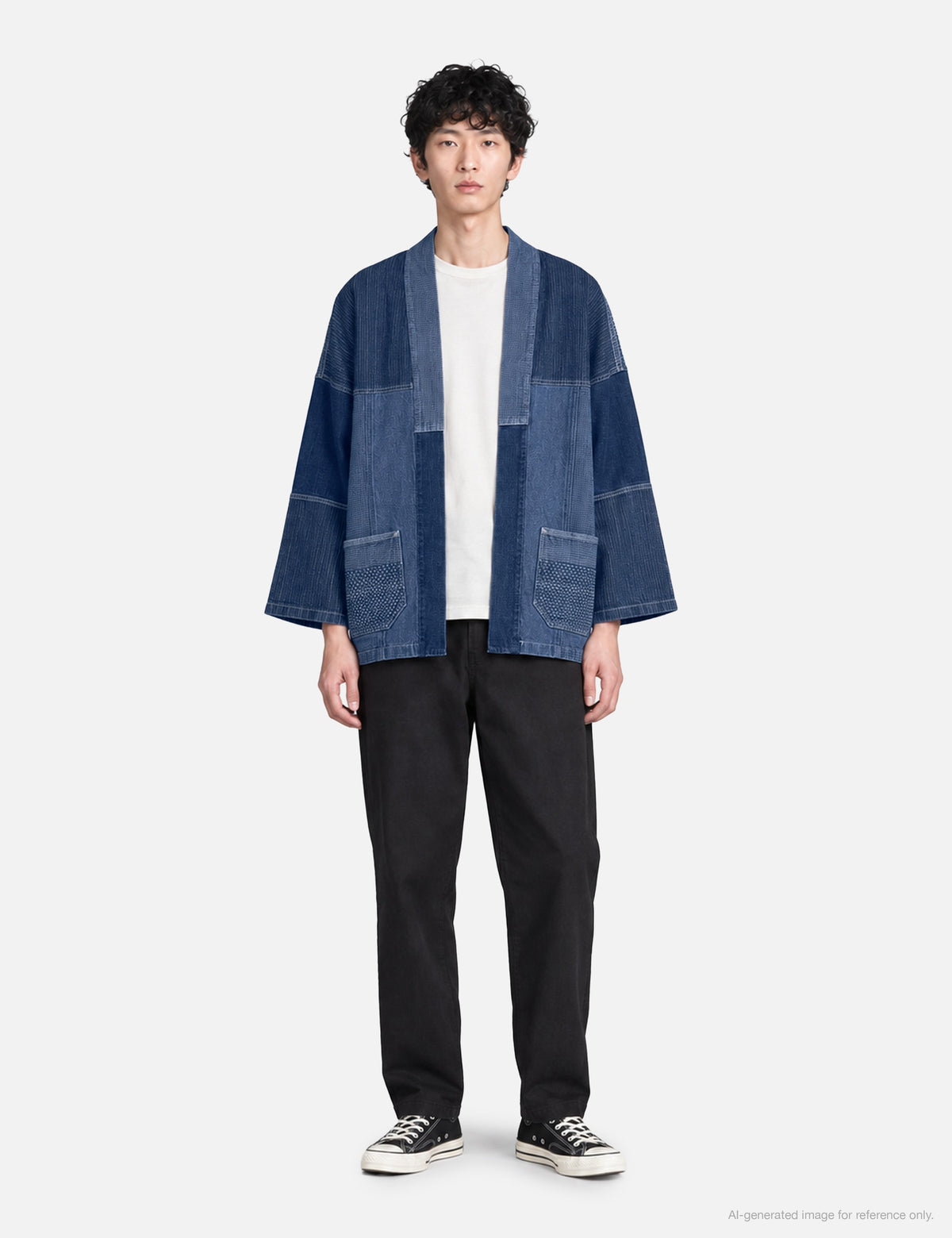 Fdmtl ファンダメンタル 【本物保証】 ジャケット ストリート系 メンズ Haori Jacket 3YR Wash
