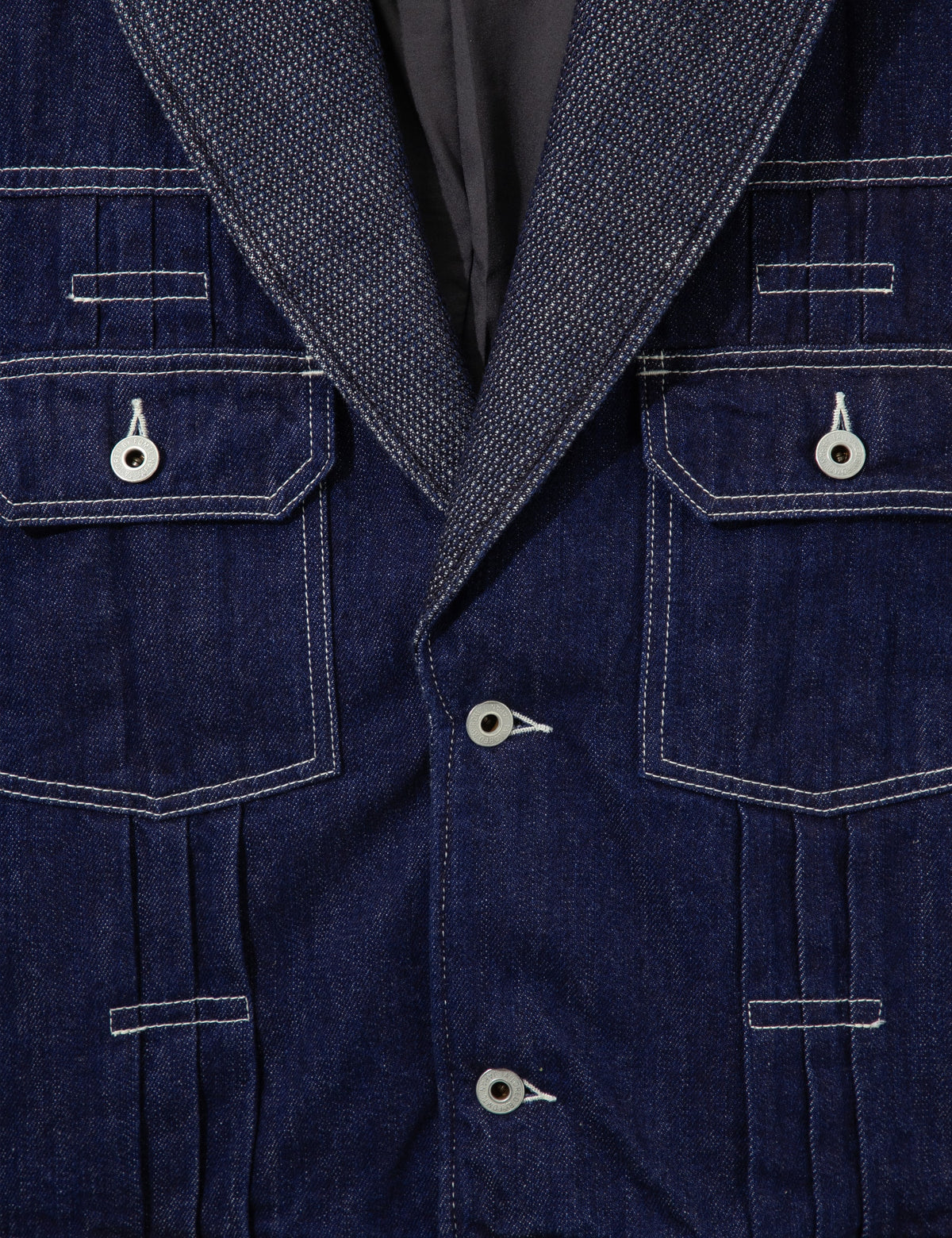 Fdmtl ファンダメンタル 【本物保証】 ジャケット ストリート系 メンズ Pleats Lapel Jacket Rinse