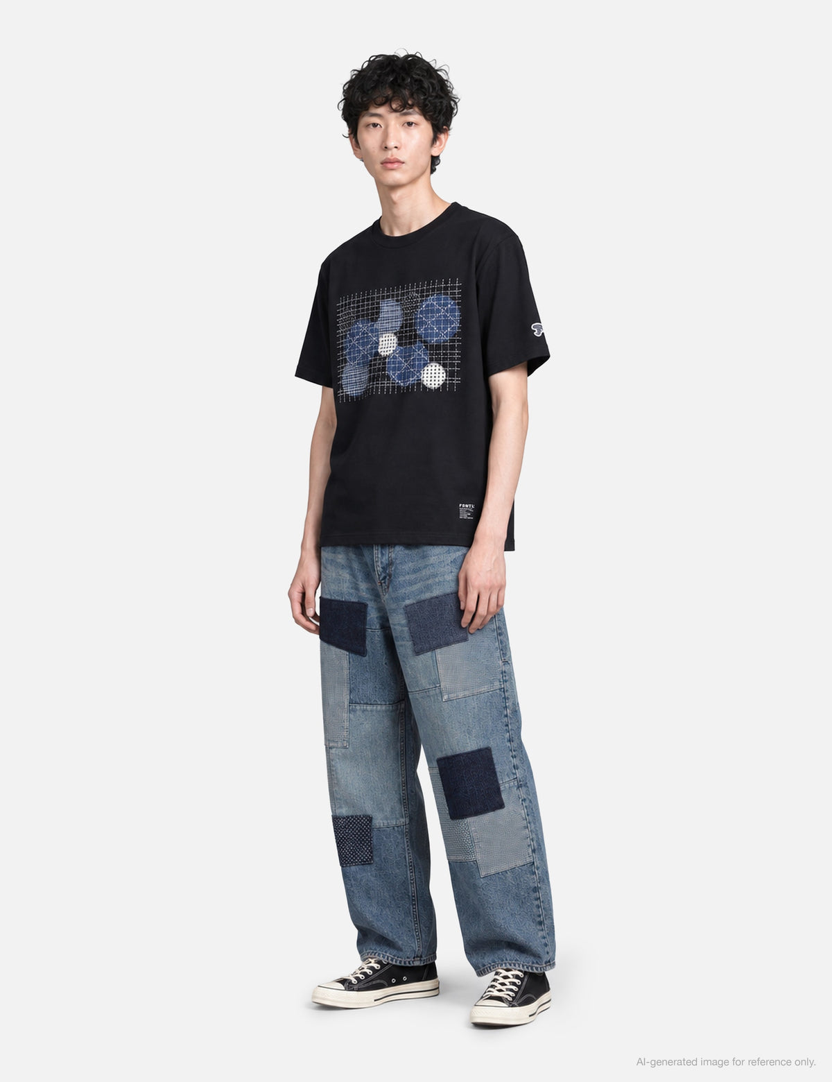 Fdmtl ファンダメンタル 【本物保証】 パンツ ストリート系 メンズ Wide Fit Denim CS139