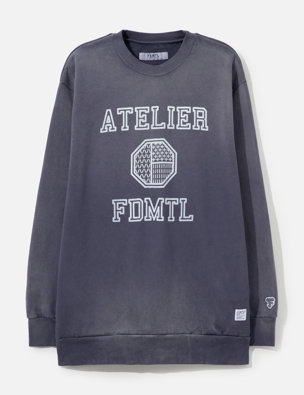 Fdmtl ファンダメンタル 【本物保証】 スウェット・トレーナー  ストリート系 メンズ Printed Sweat Shirt 3YR Wash