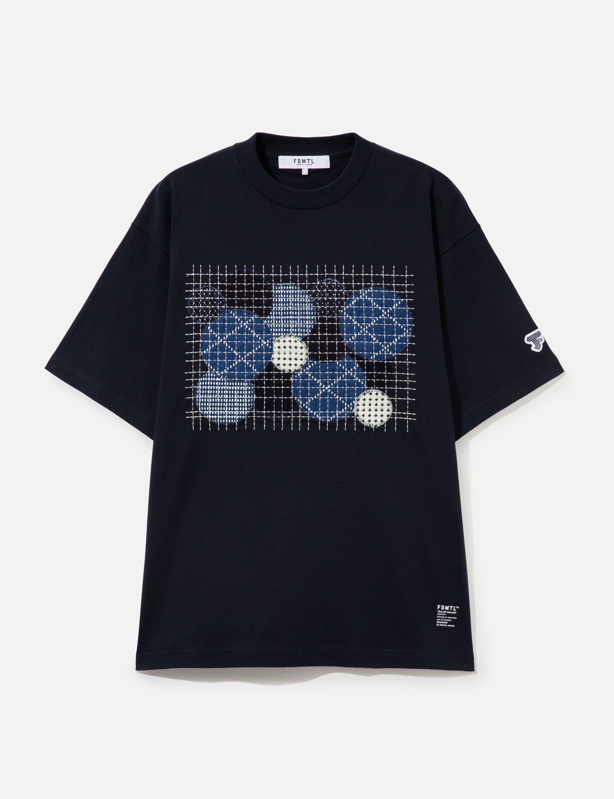 Fdmtl ファンダメンタル 【本物保証】 Tシャツ ストリート系 メンズ Patchwork Tee