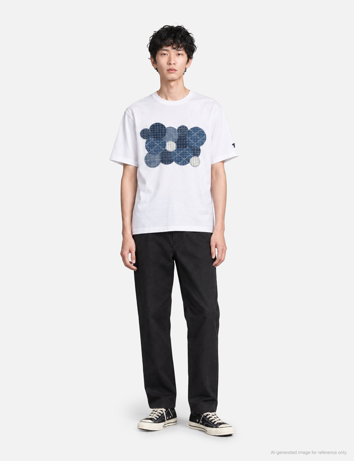 Fdmtl ファンダメンタル 【本物保証】 Tシャツ ストリート系 メンズ Patchwork Tee