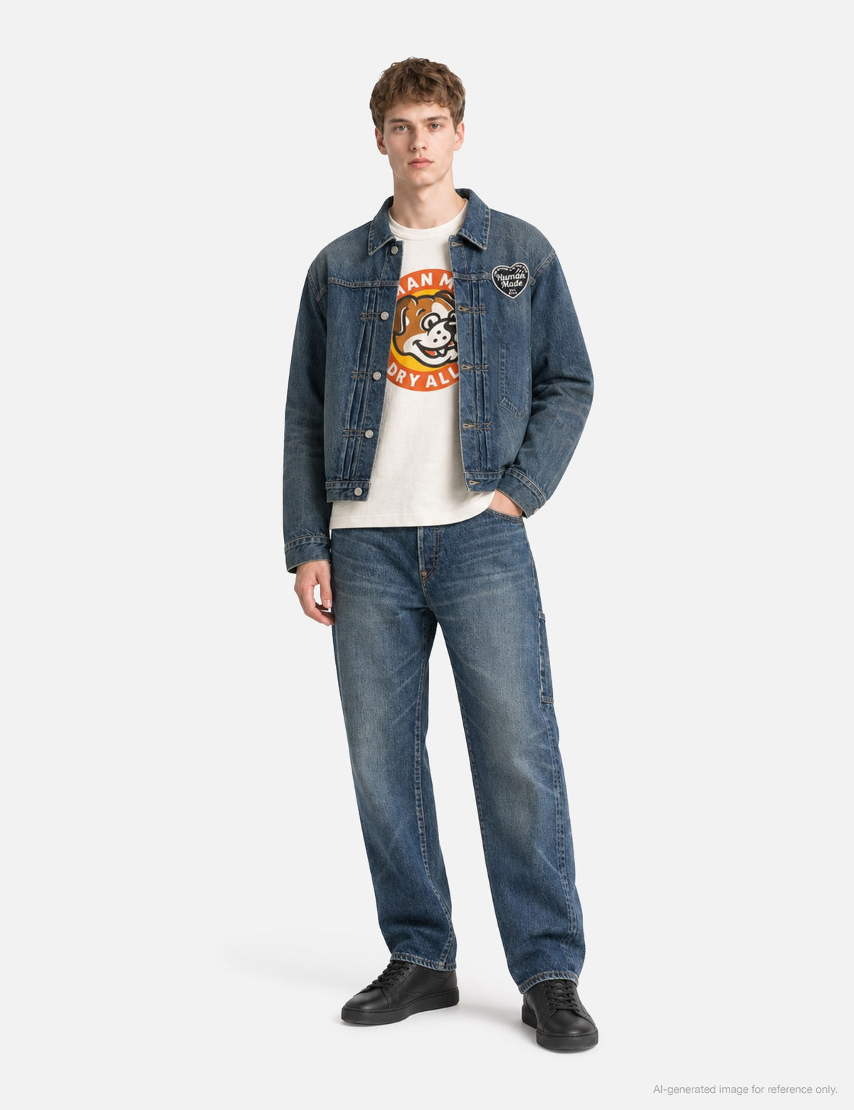 Human Made ヒューマンメイド 【本物保証】 ジャケット ストリート系 ユニセックス DENIM WORK JACKET FUTURE