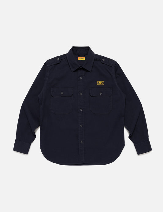Human Made ヒューマンメイド 【本物保証】 シャツ ストリート系 ユニセックス Twill Epaulette Shirt