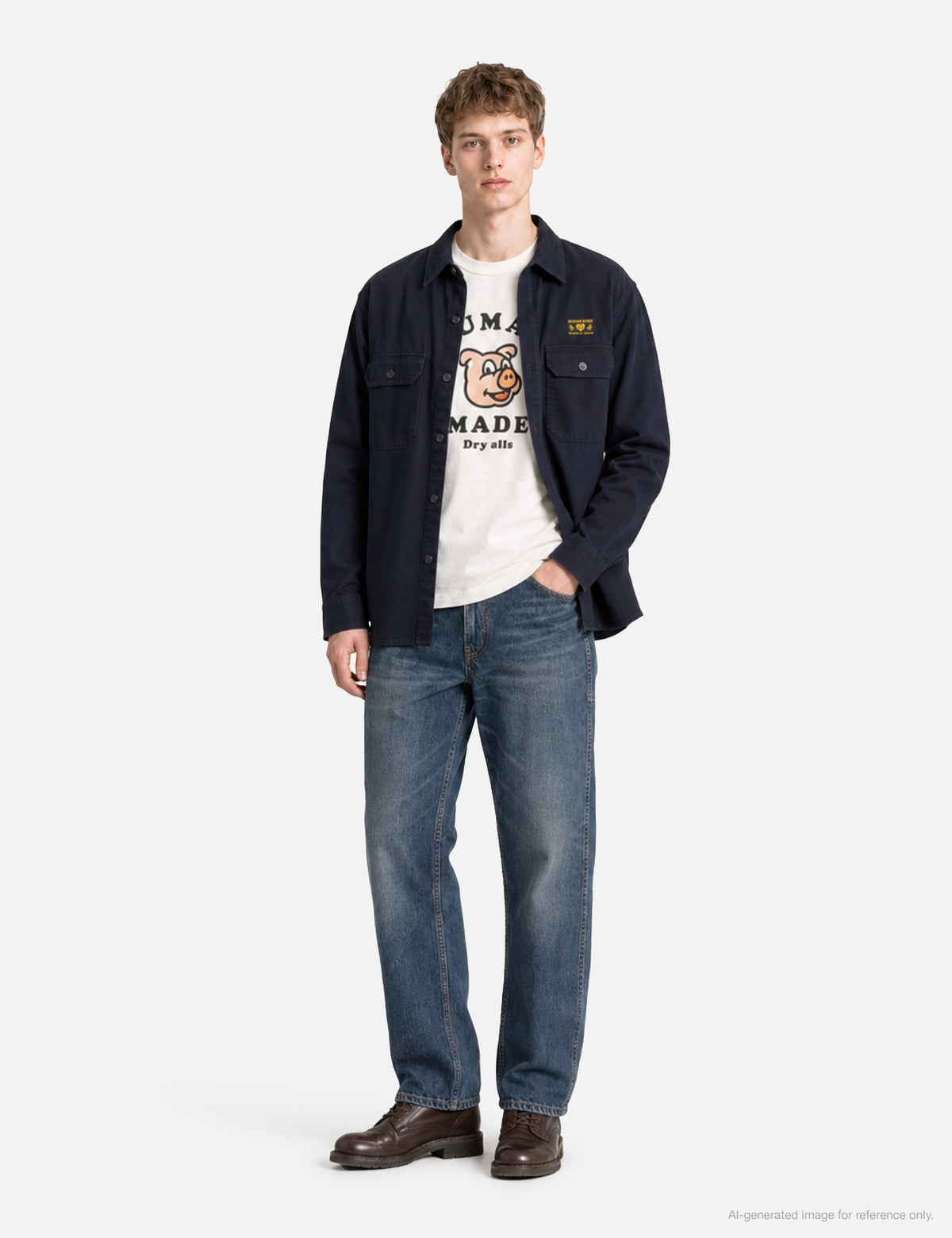 Human Made ヒューマンメイド 【本物保証】 シャツ ストリート系 ユニセックス Twill Epaulette Shirt