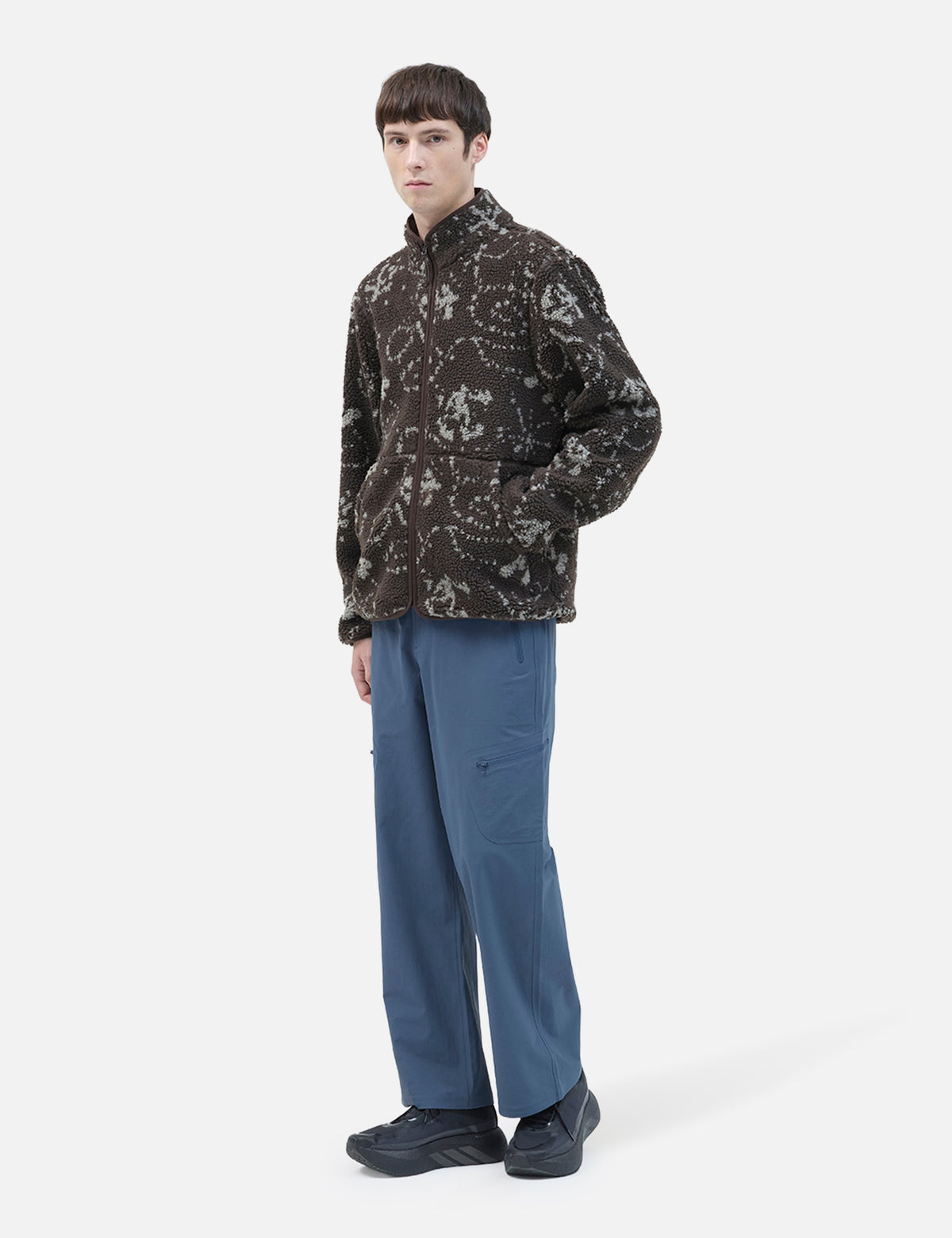 Hiking Patrol ハイキングパトロール 【本物保証】 ジャケット ストリート系 メンズ Print Fleece Jacket
