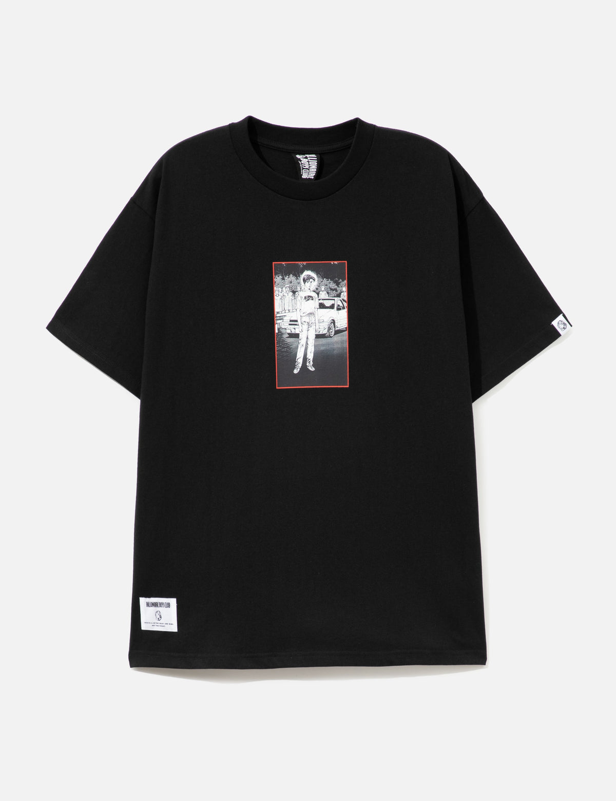 Initial イニシャル 【本物保証】 Tシャツ ストリート系 メンズ BILLIONAIRE BOYS CLUB X INITIAL D COTTON T-SHIRT #1