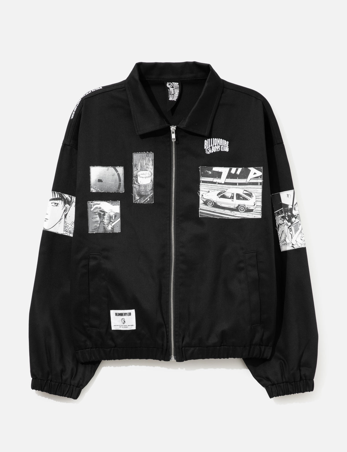 Initial イニシャル 【本物保証】 ジャケット ストリート系 メンズ Billionaire Boys Club X Initial D Cotton Jacket
