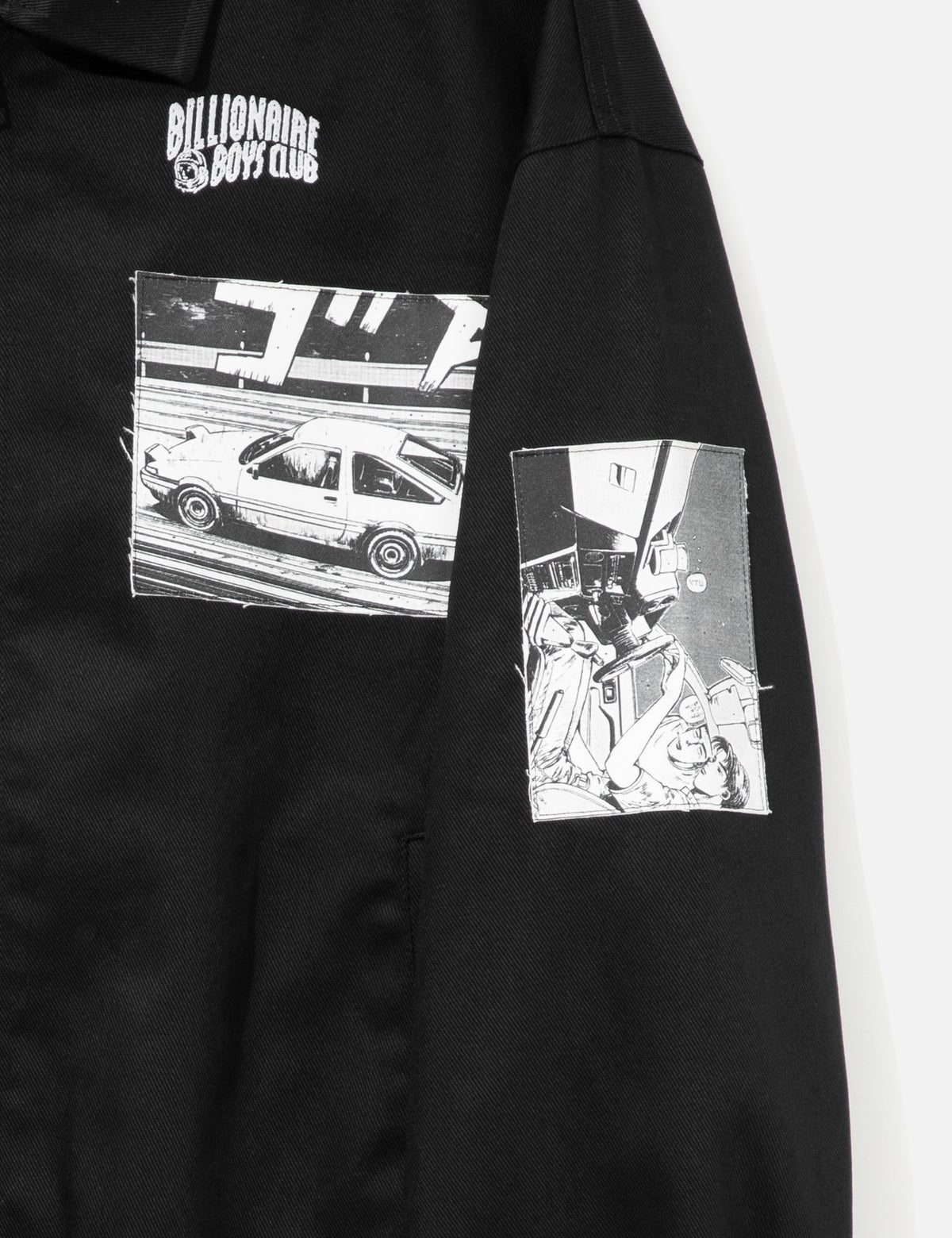 Initial イニシャル 【本物保証】 ジャケット ストリート系 メンズ Billionaire Boys Club X Initial D Cotton Jacket