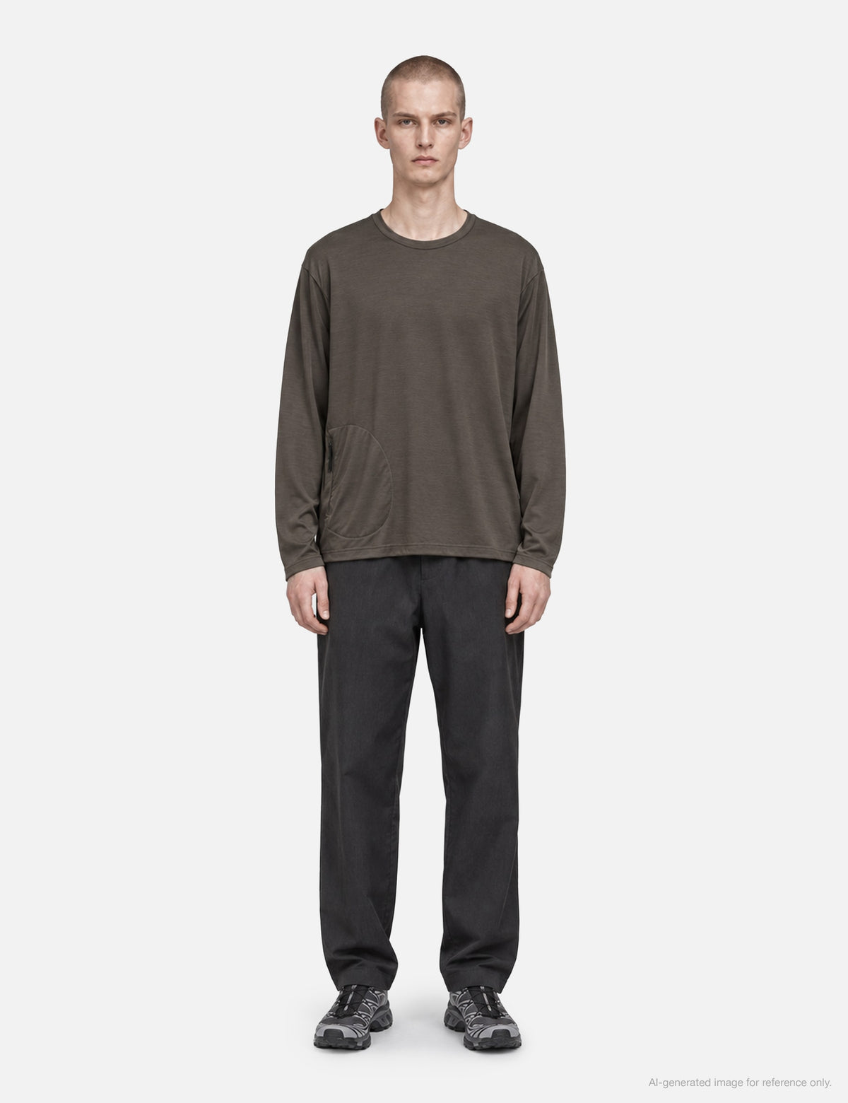 J Eongl I ジョンリ 【本物保証】 スウェット・トレーナー ストリート系 メンズ Side Seam Pocket Sweatshirt