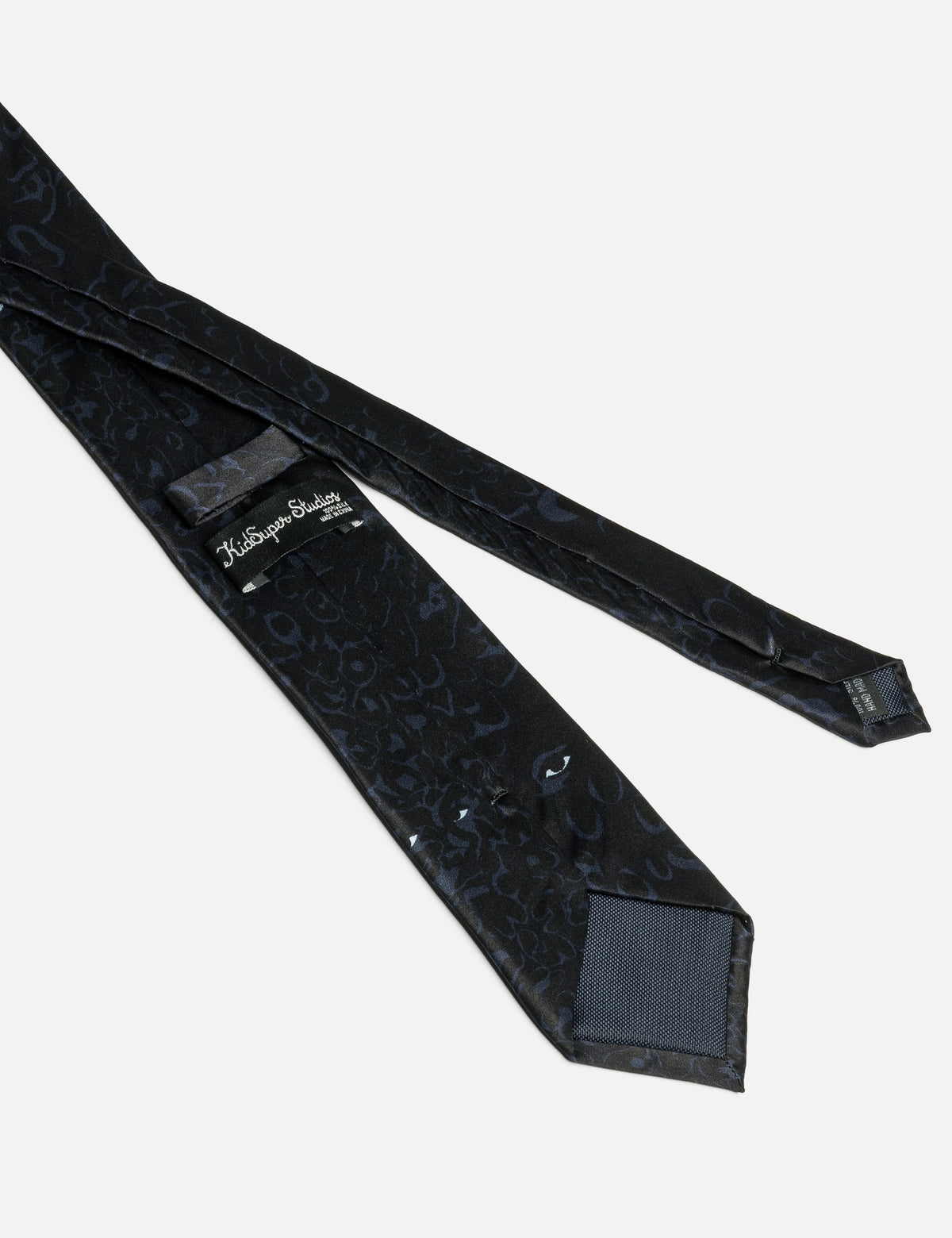 Kidsuper キッドスーパー 【本物保証】 ネクタイ ストリート系 メンズ Eye Leopard Print Tie