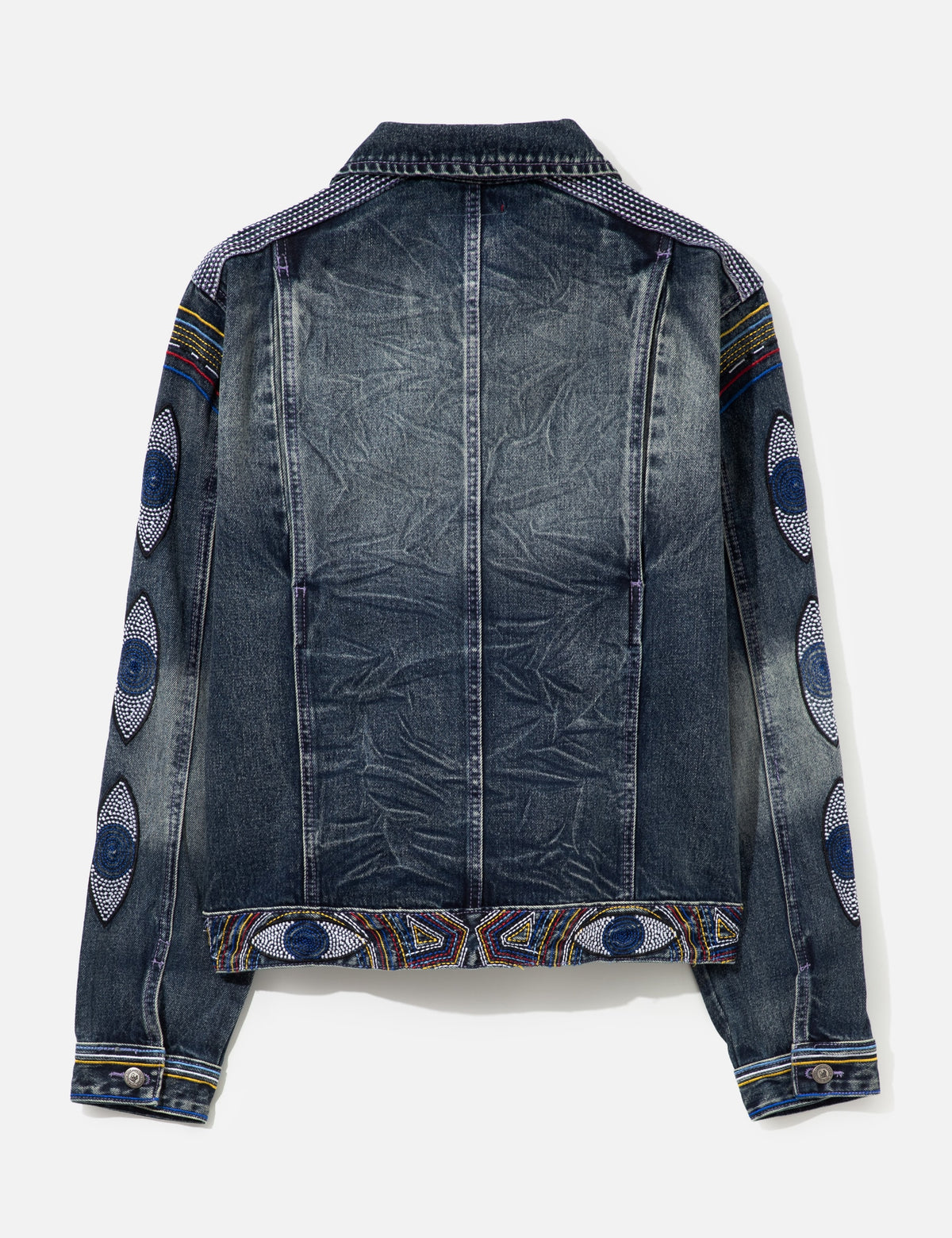 Kidsuper キッドスーパー 【本物保証】 ジャケット ストリート系 メンズ Gemstone Eye Embroidery Jean Jacket