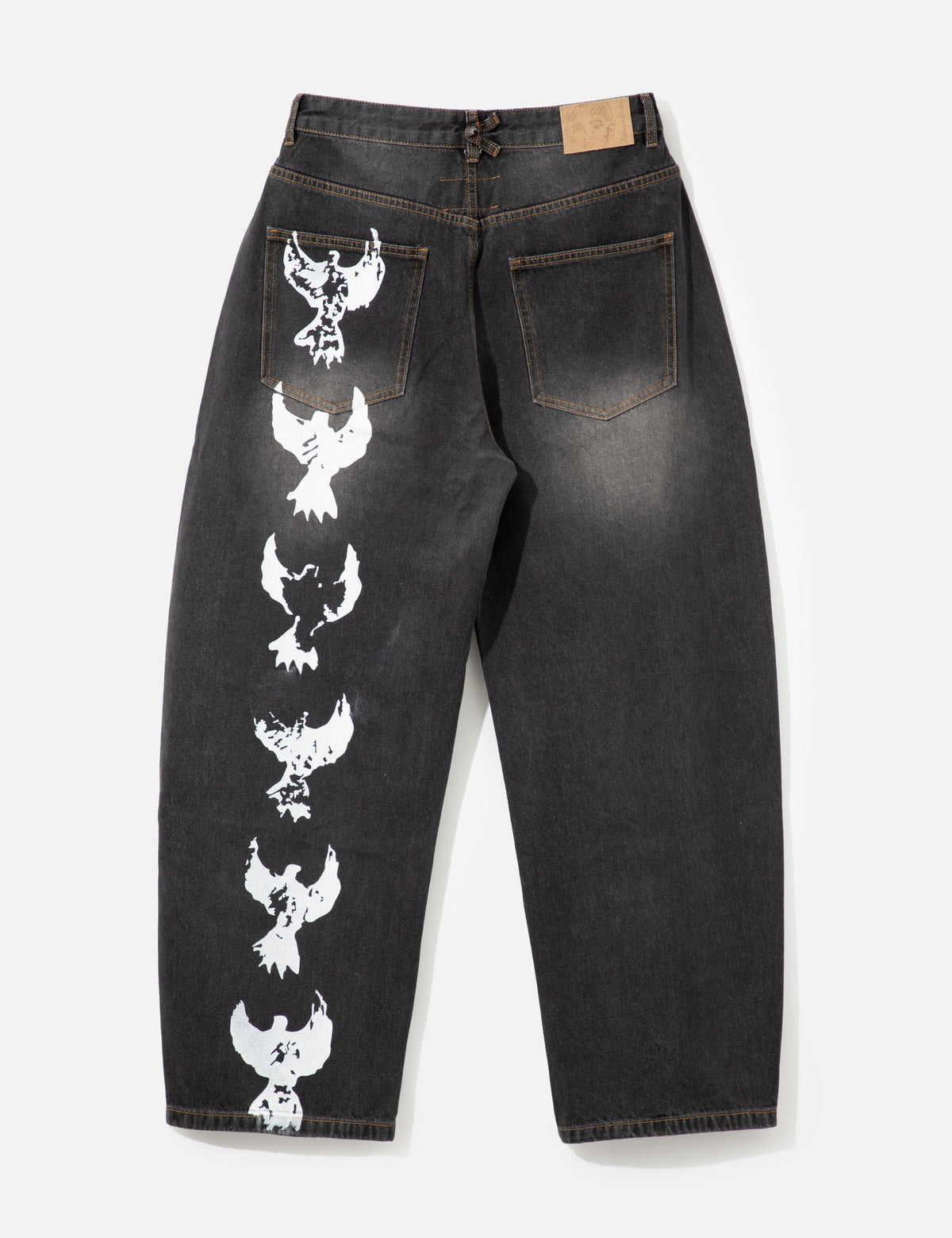 Kidsuper キッドスーパー 【本物保証】 パンツ ストリート系 メンズ Dove Printed Barrel Pant