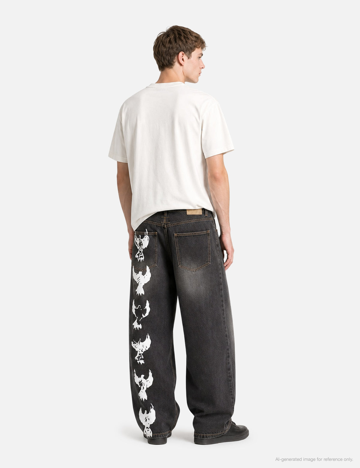 Kidsuper キッドスーパー 【本物保証】 パンツ ストリート系 メンズ Dove Printed Barrel Pant