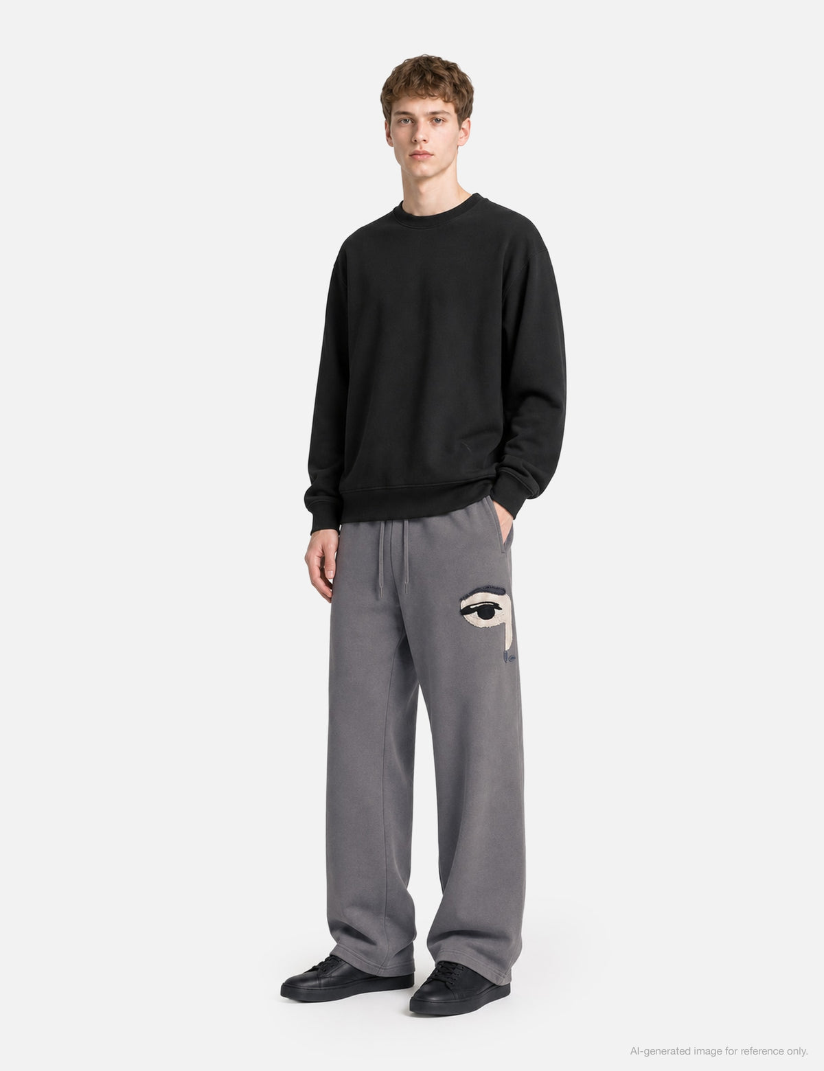 Kidsuper キッドスーパー 【本物保証】 スウェットパンツ ストリート系 メンズ Face Sweatpants