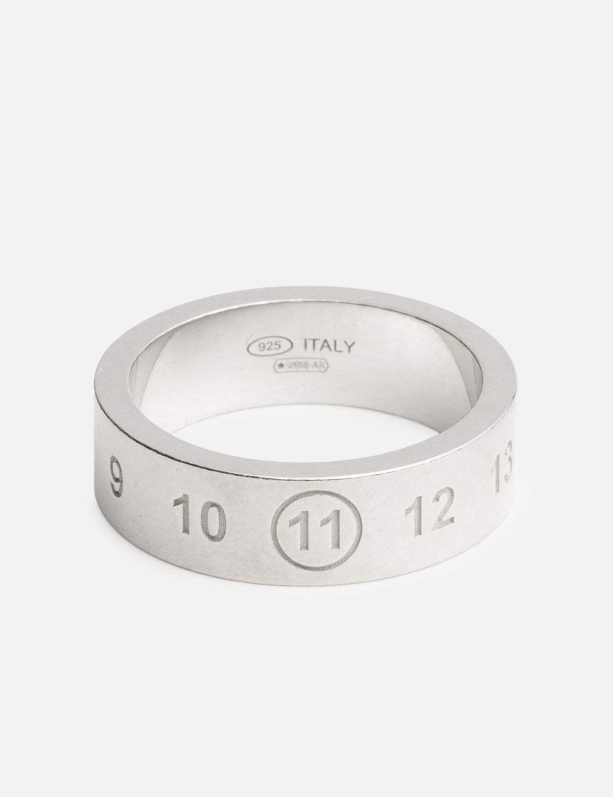 Maison Margiela メゾン マルジェラ 【本物保証】 リング ストリート系 ユニセックス Numeric Ring 6.5mm