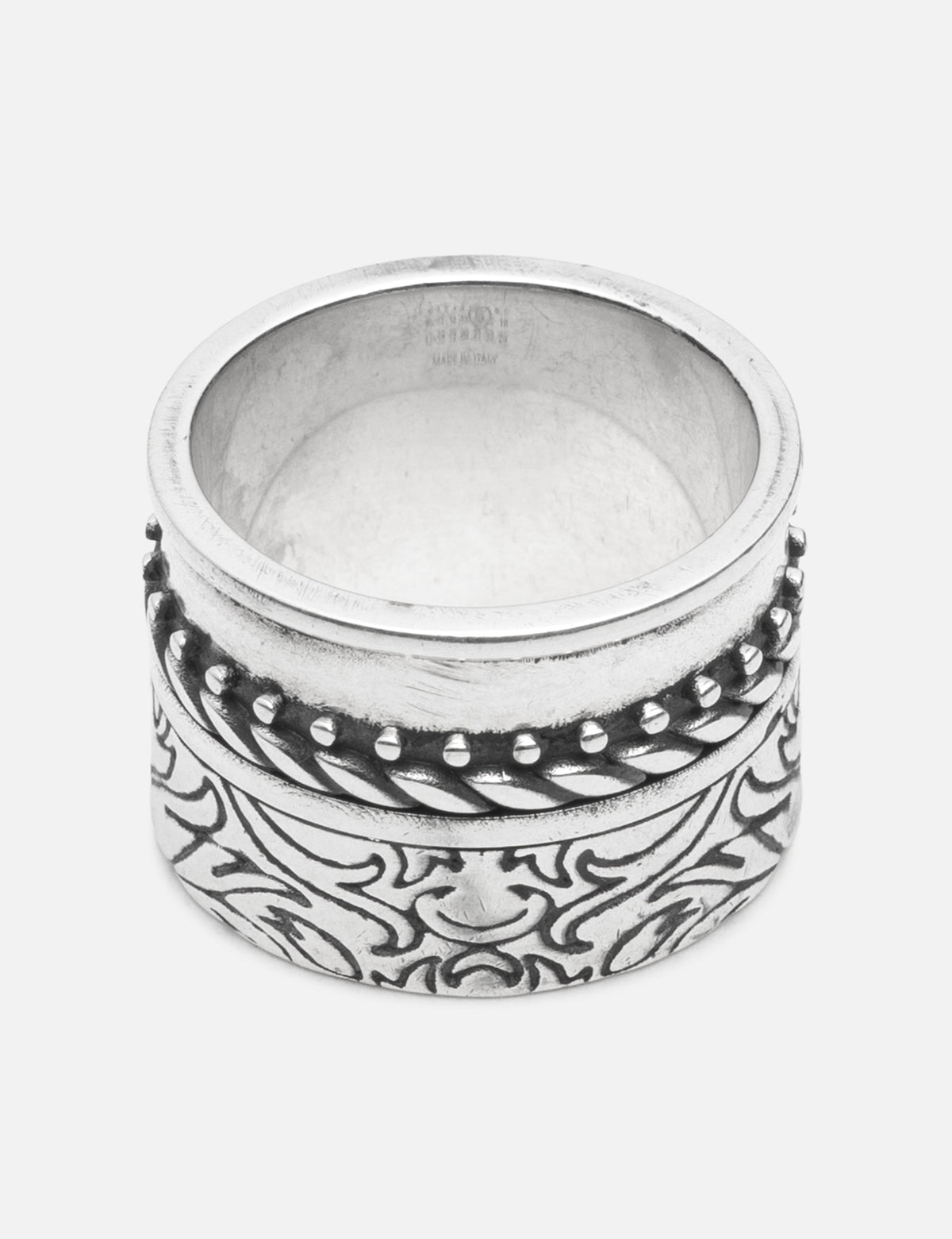 Mm6 Maison Margiela エムエムシックス　メゾン・マルジェラ 【本物保証】 リング ストリート系 ユニセックス Double Floral Motif Ring