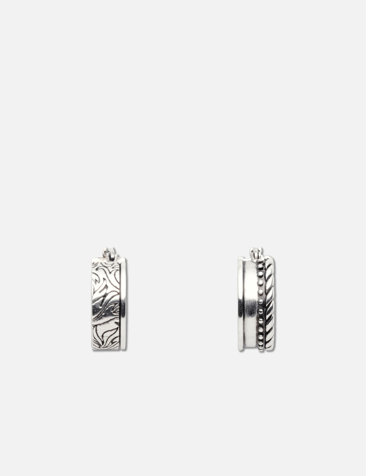 Mm6 Maison Margiela エムエムシックス　メゾン・マルジェラ 【本物保証】 ピアス ストリート系 ユニセックス Burnished Palladium Earrings