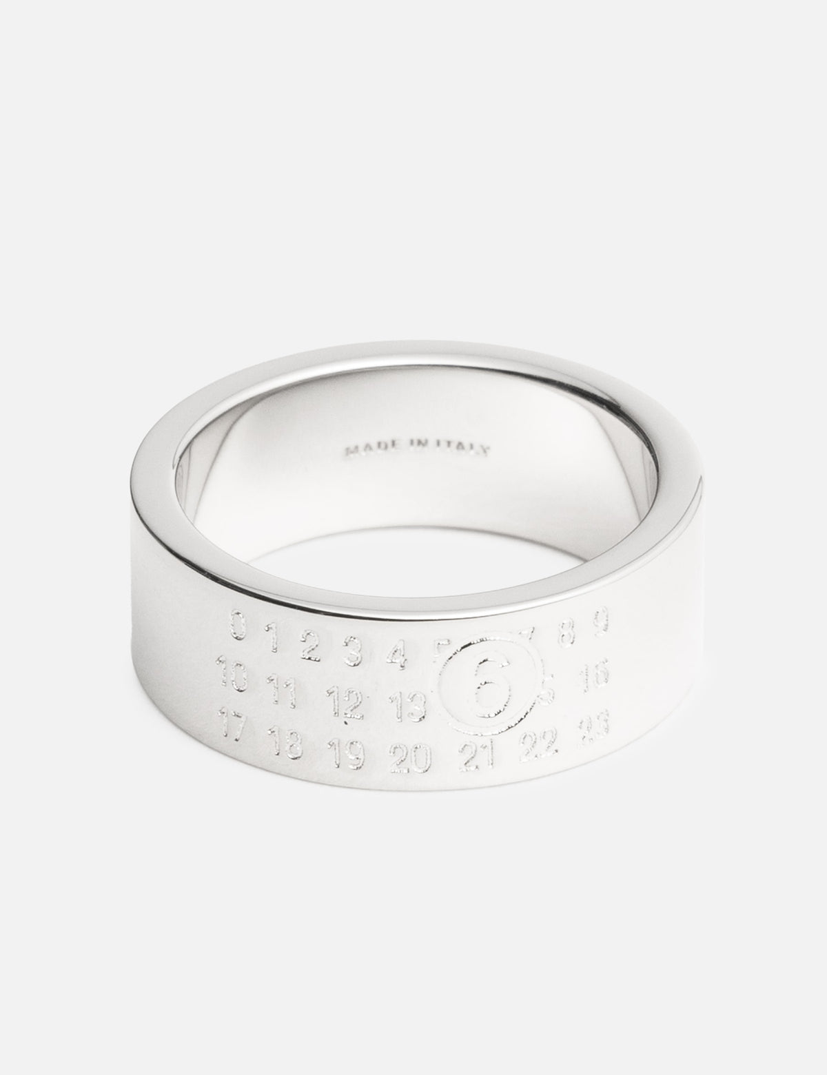 Mm6 Maison Margiela エムエムシックス　メゾン・マルジェラ 【本物保証】 リング ストリート系 ユニセックス Numeric Minimal Signature Ring