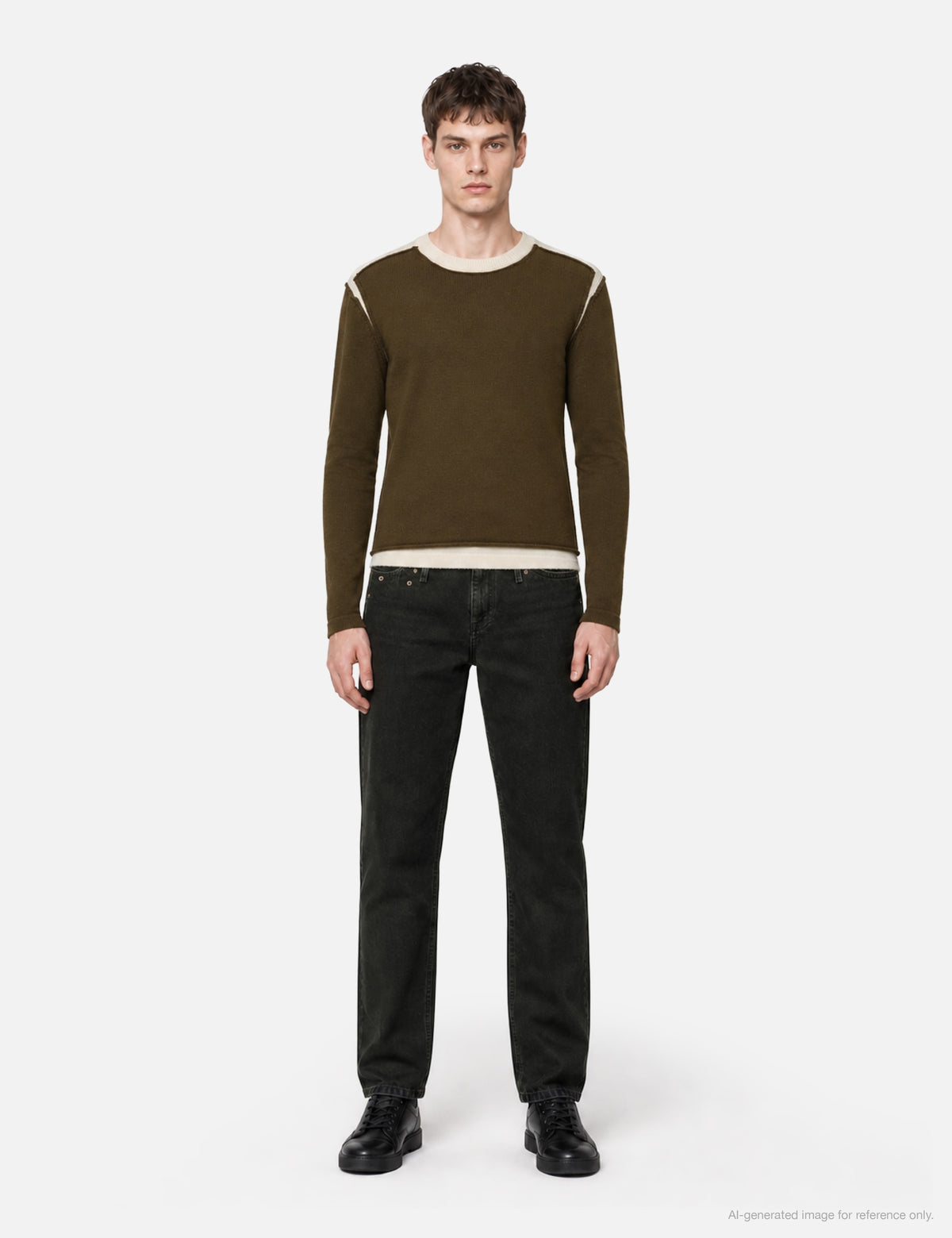 Mm6 Maison Margiela エムエムシックス　メゾン・マルジェラ 【本物保証】 デニムパンツ ストリート系 メンズ Straight-Leg Denim Jeans