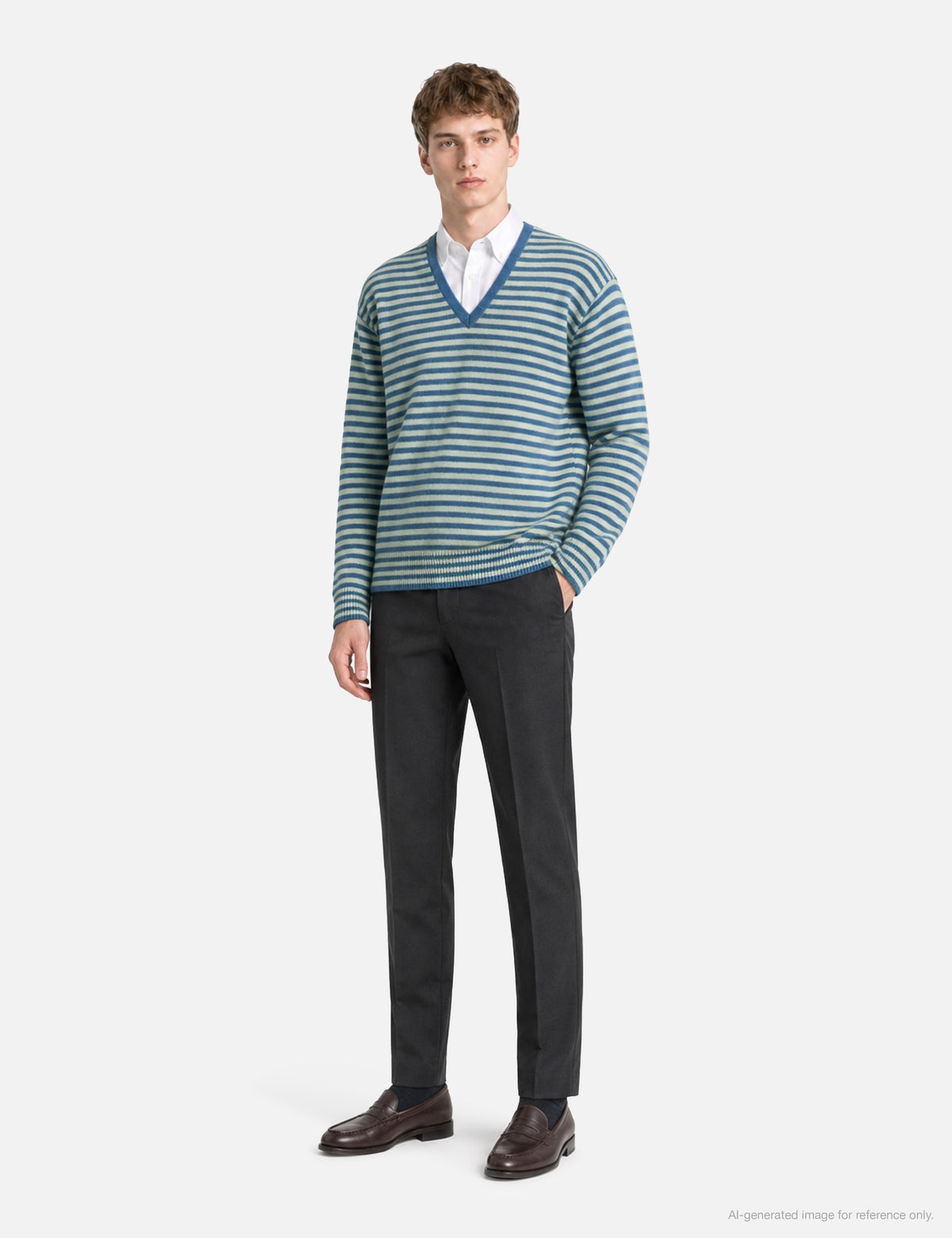 Moondal ムーンダ 【本物保証】 ニット ストリート系 ユニセックス Risca Knit In Fade Blue