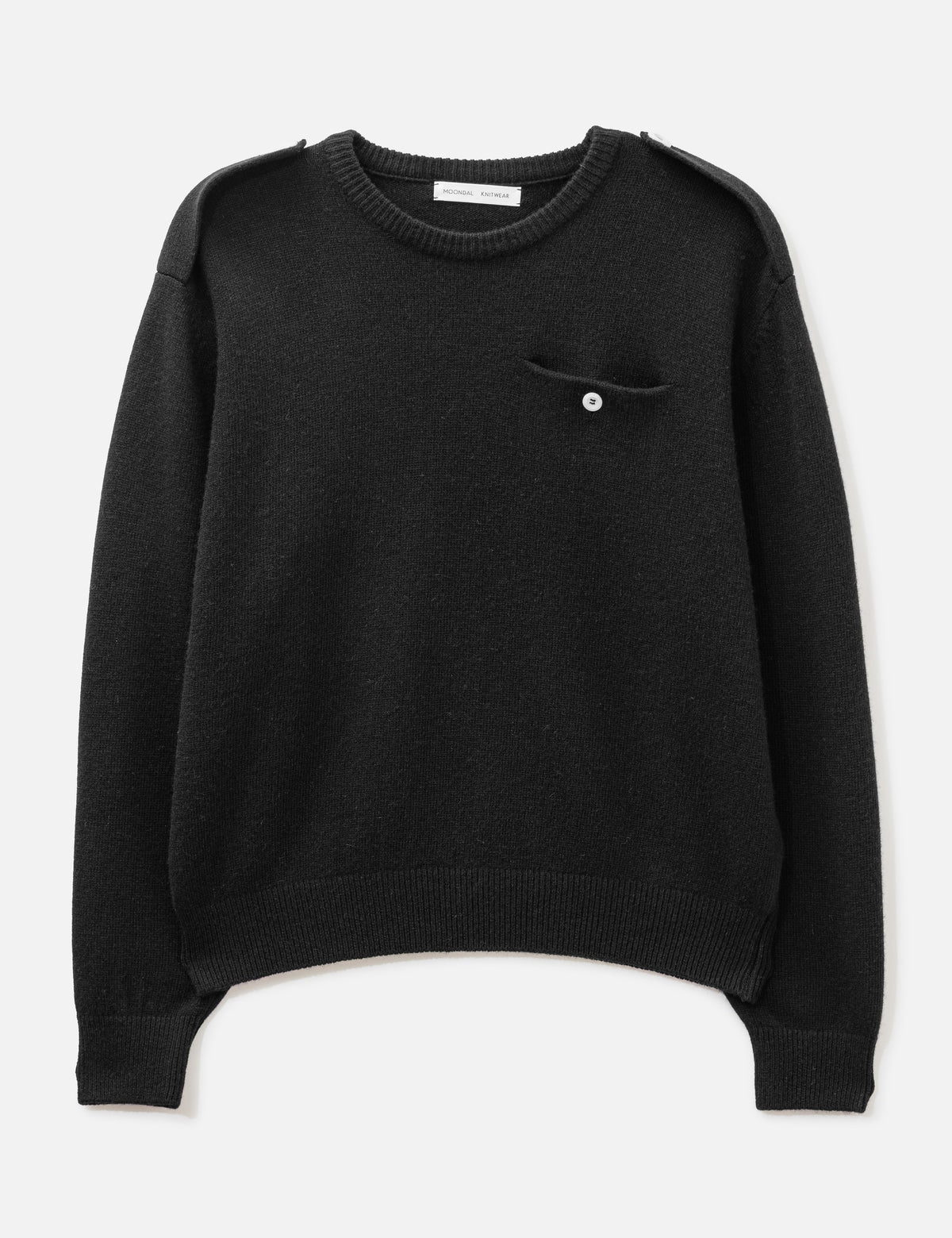 Moondal ムーンダ 【本物保証】 ニット ストリート系 ユニセックス Epaulet Knit In Black