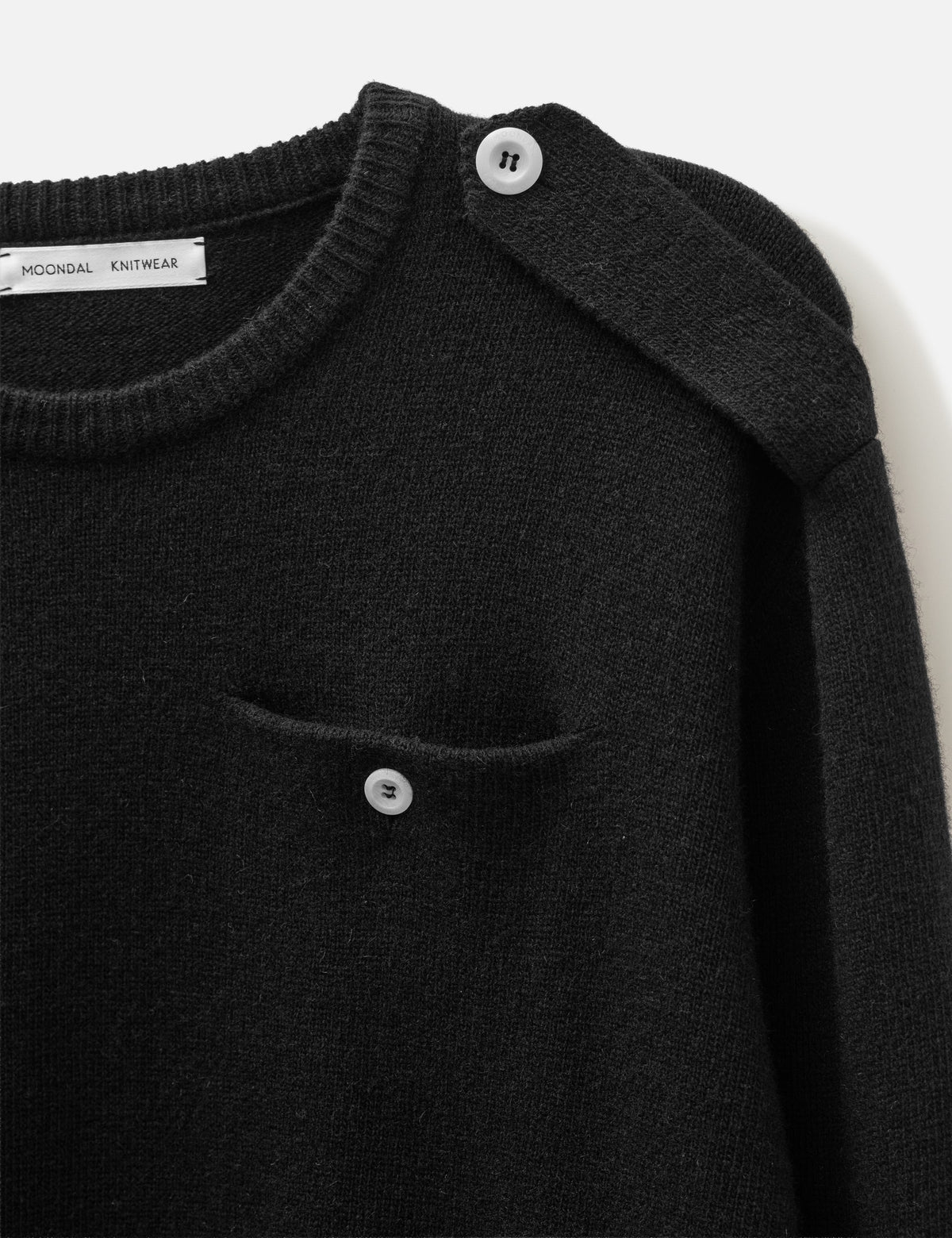 Moondal ムーンダ 【本物保証】 ニット ストリート系 ユニセックス Epaulet Knit In Black