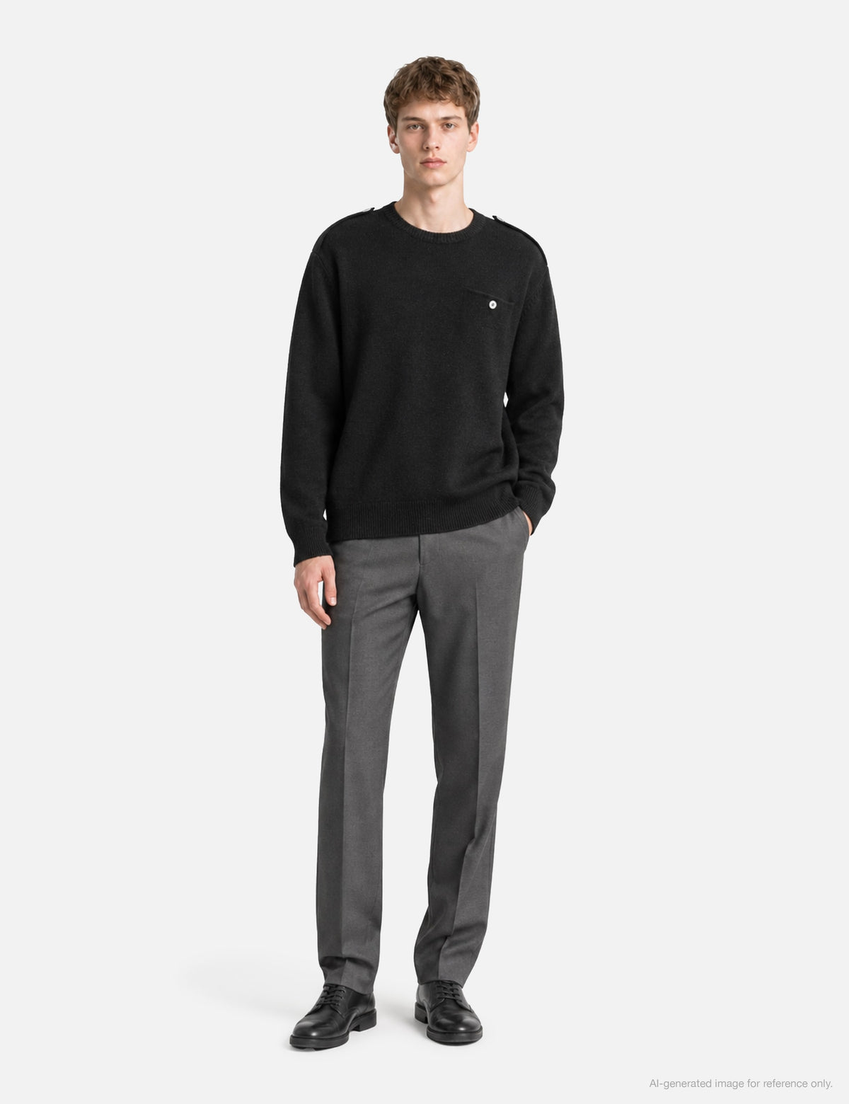 Moondal ムーンダ 【本物保証】 ニット ストリート系 ユニセックス Epaulet Knit In Black