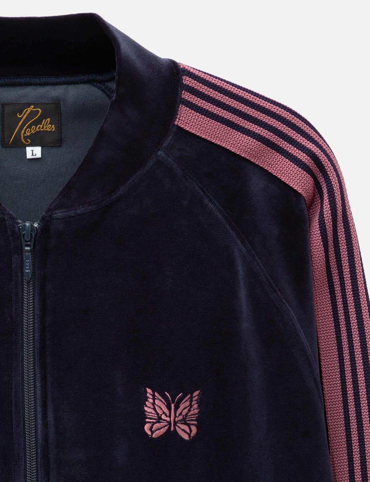Needles ニードルス 【本物保証】 トラックジャケット ストリート系 メンズ Rib Collar Track Jacket - C/PE Velour