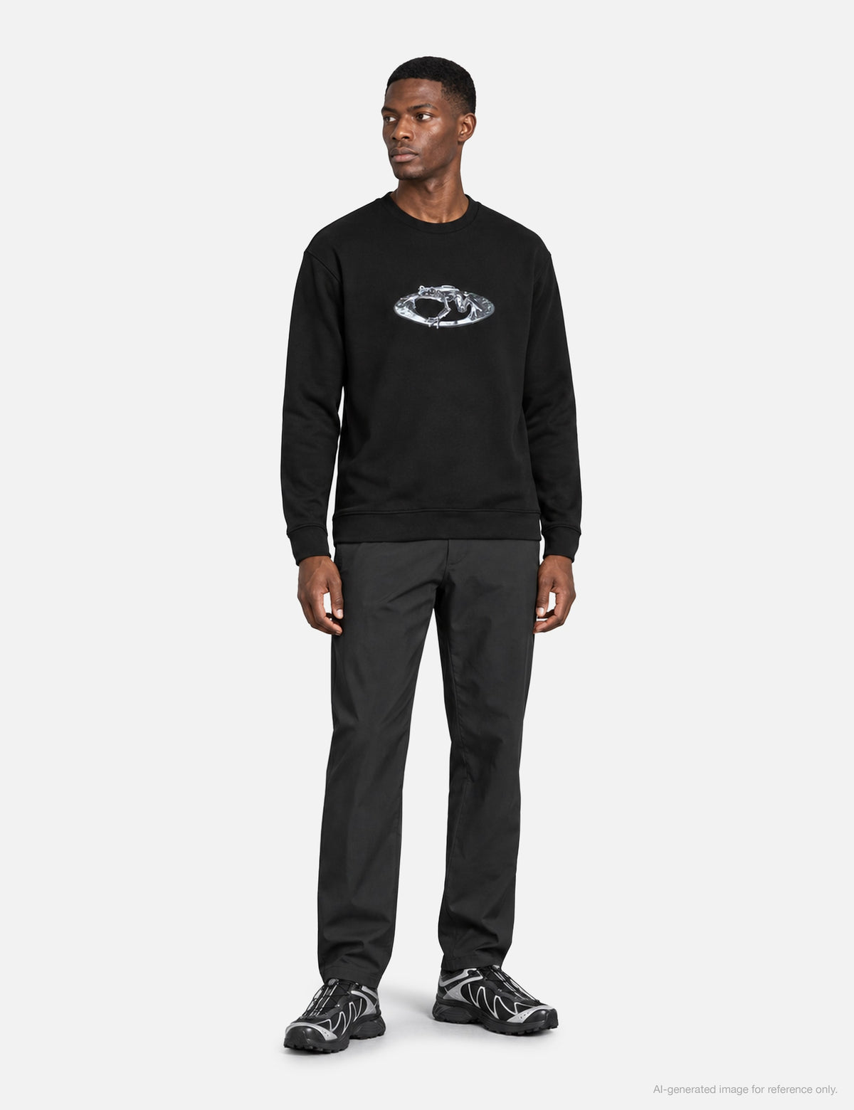 Oakley オークリー 【本物保証】 スウェット・トレーナー ストリート系 メンズ Animatronic Frog Crewneck